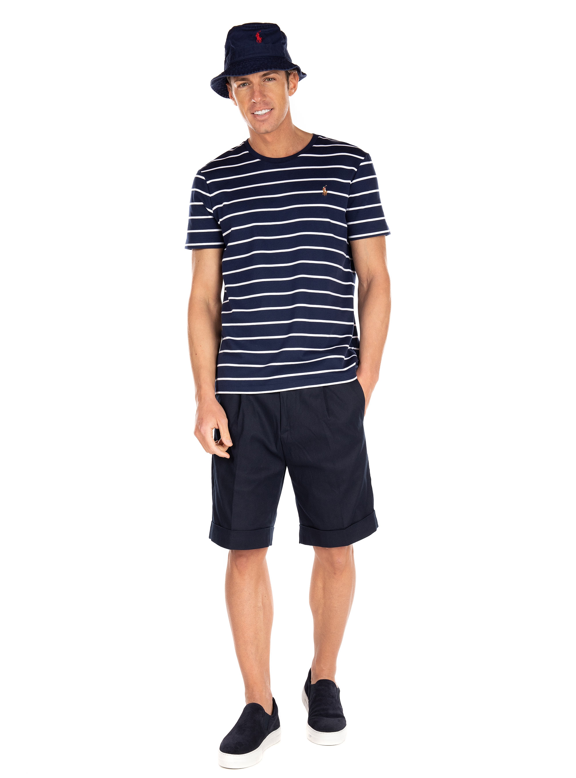 Le Deux Shorts Preston-Blue