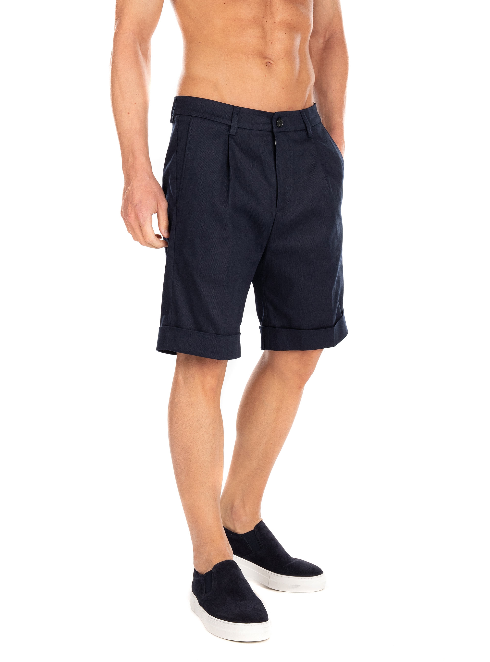 Le Deux Shorts Preston-Blue