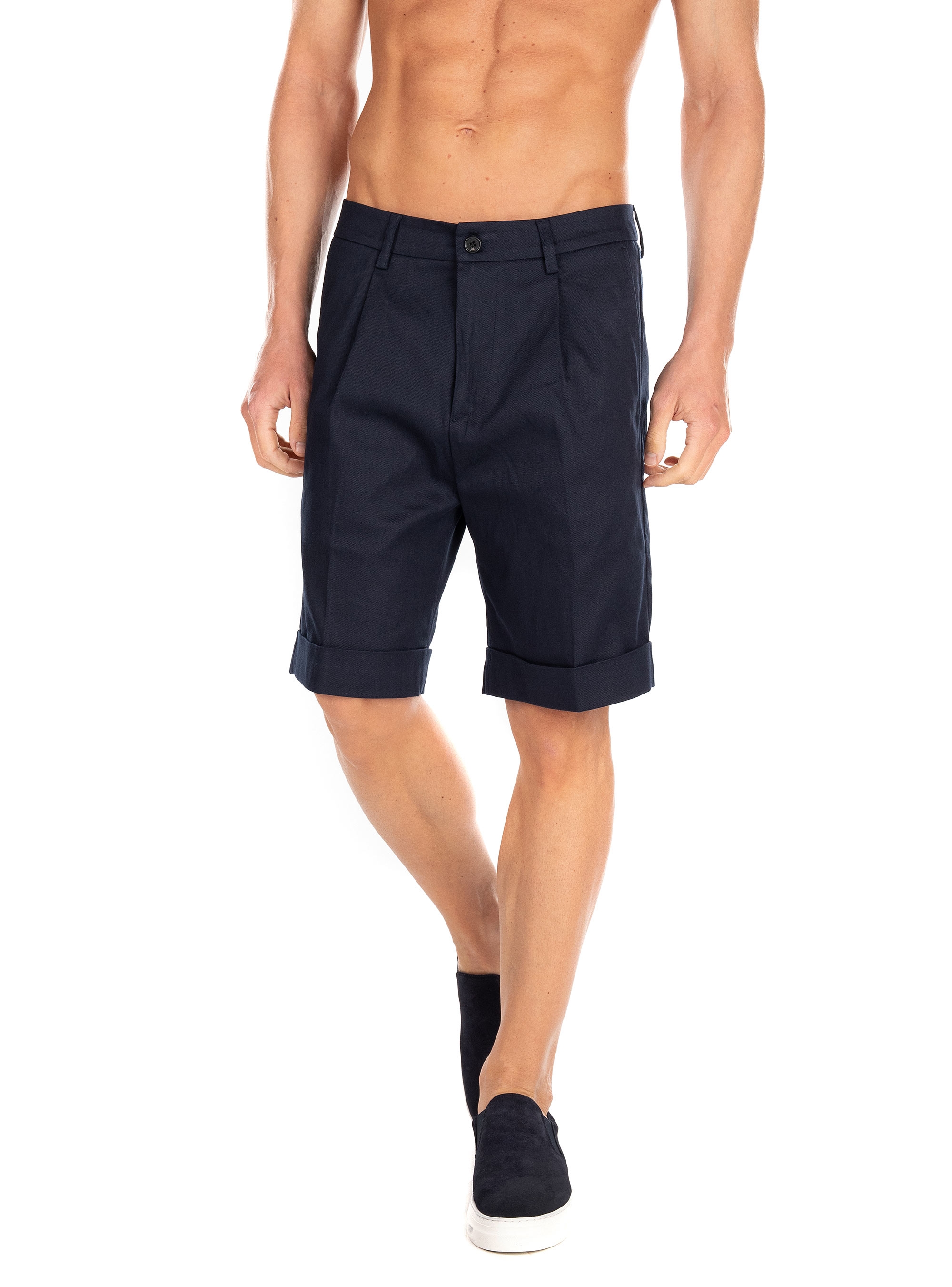 Le Deux Shorts Preston-Blue