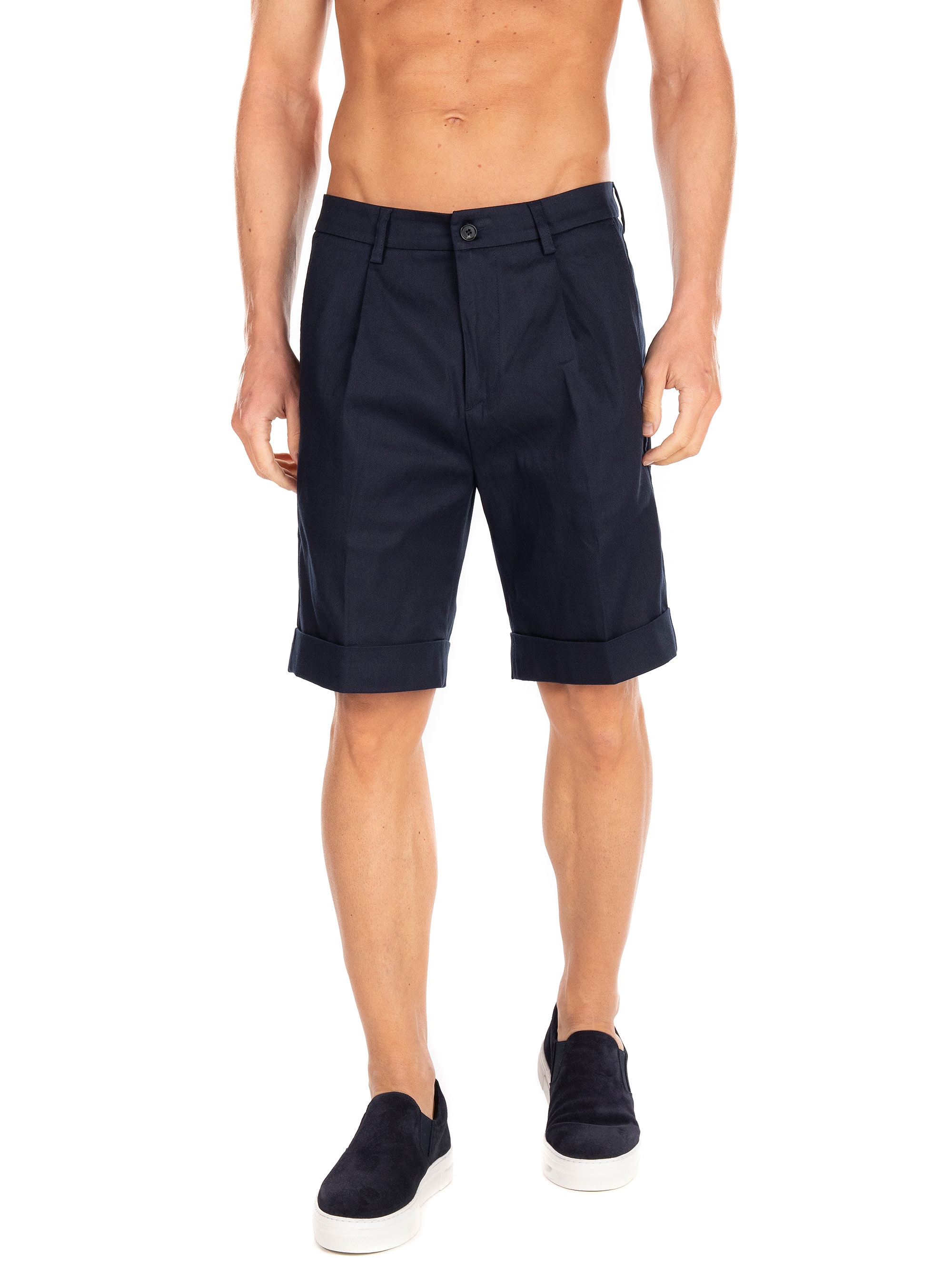 Le Deux Shorts Preston-Blue