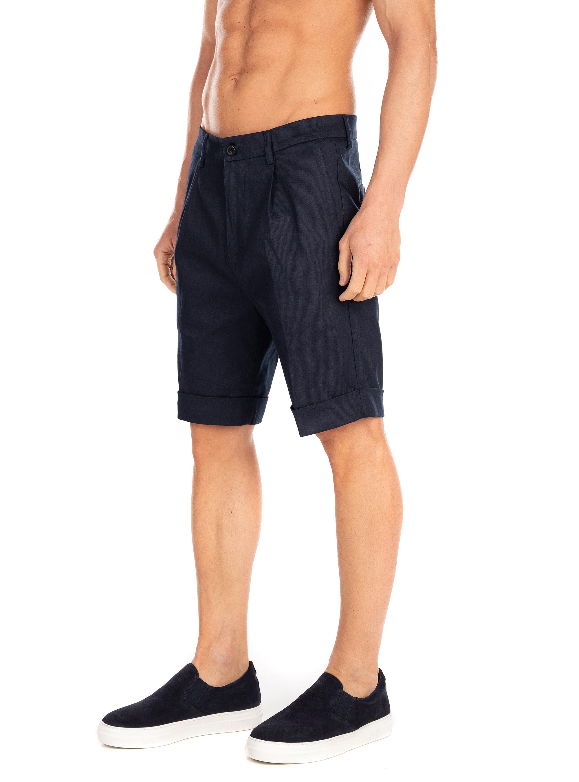 Le Deux Shorts Preston-Blue