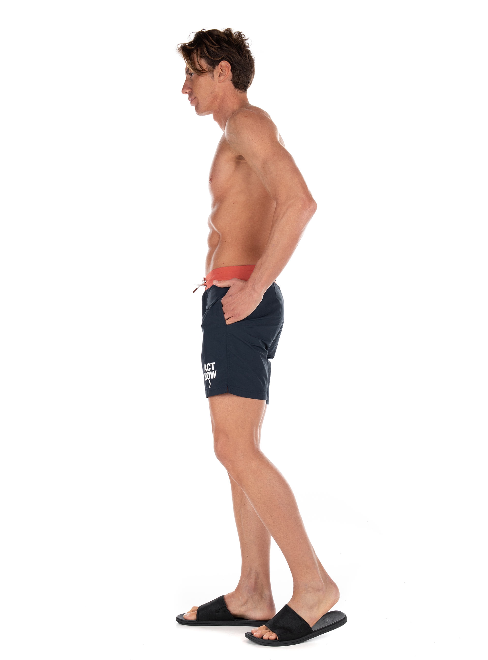 Ecoalf Swim Shorts New Phi Phi-Blue