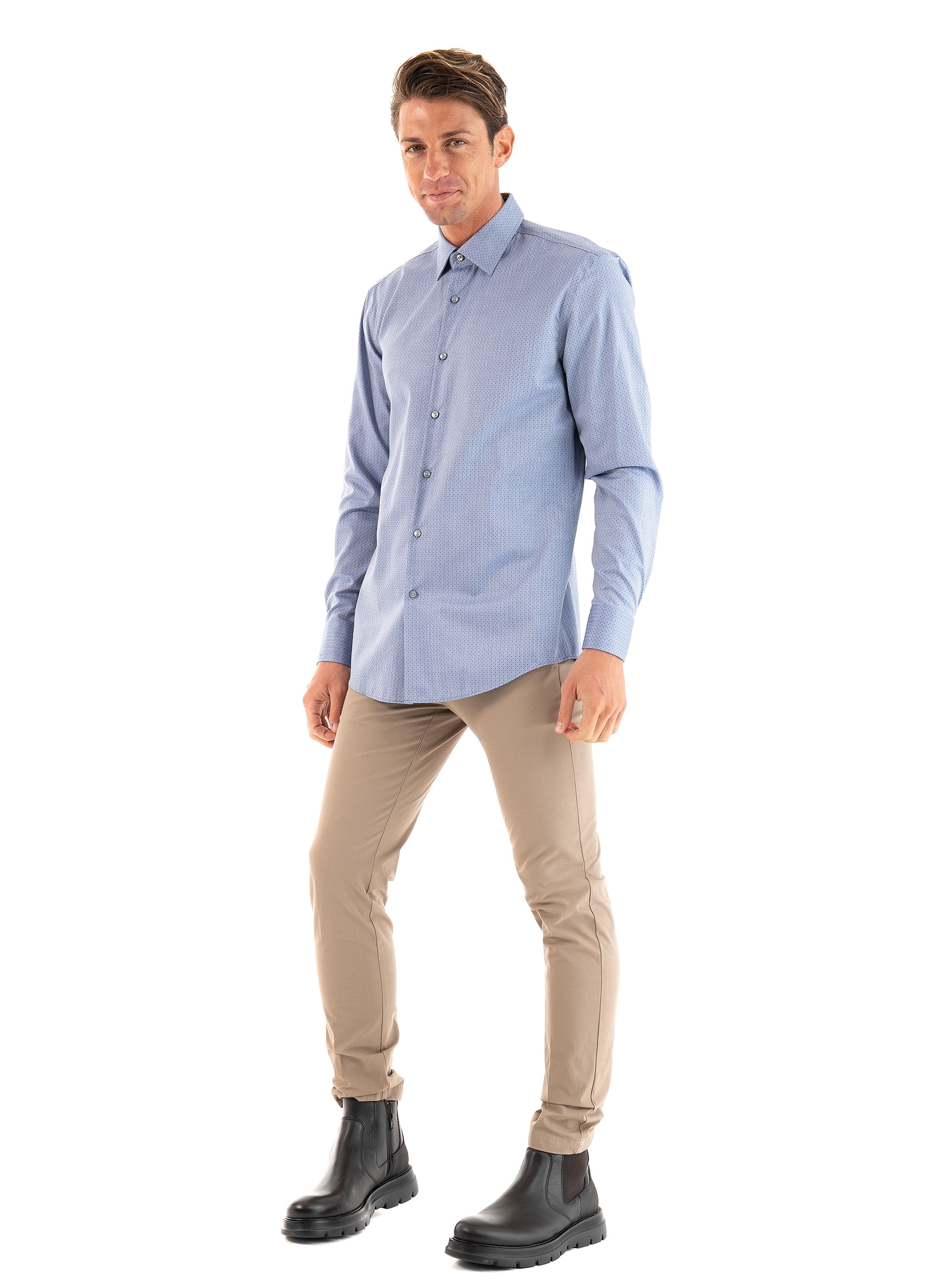 Boss SHirt P-Hank-Kent-214-Blue