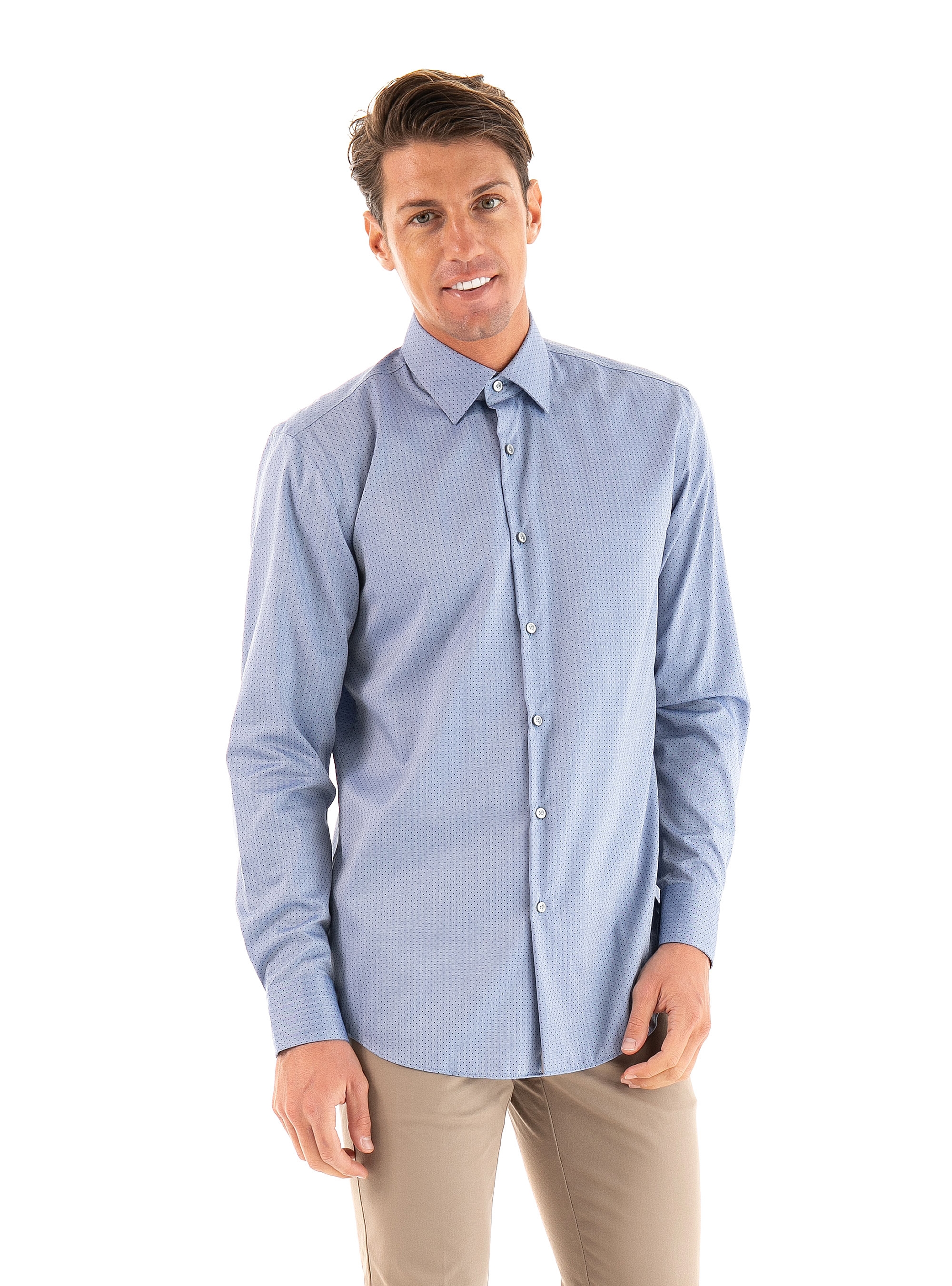Boss SHirt P-Hank-Kent-214-Blue