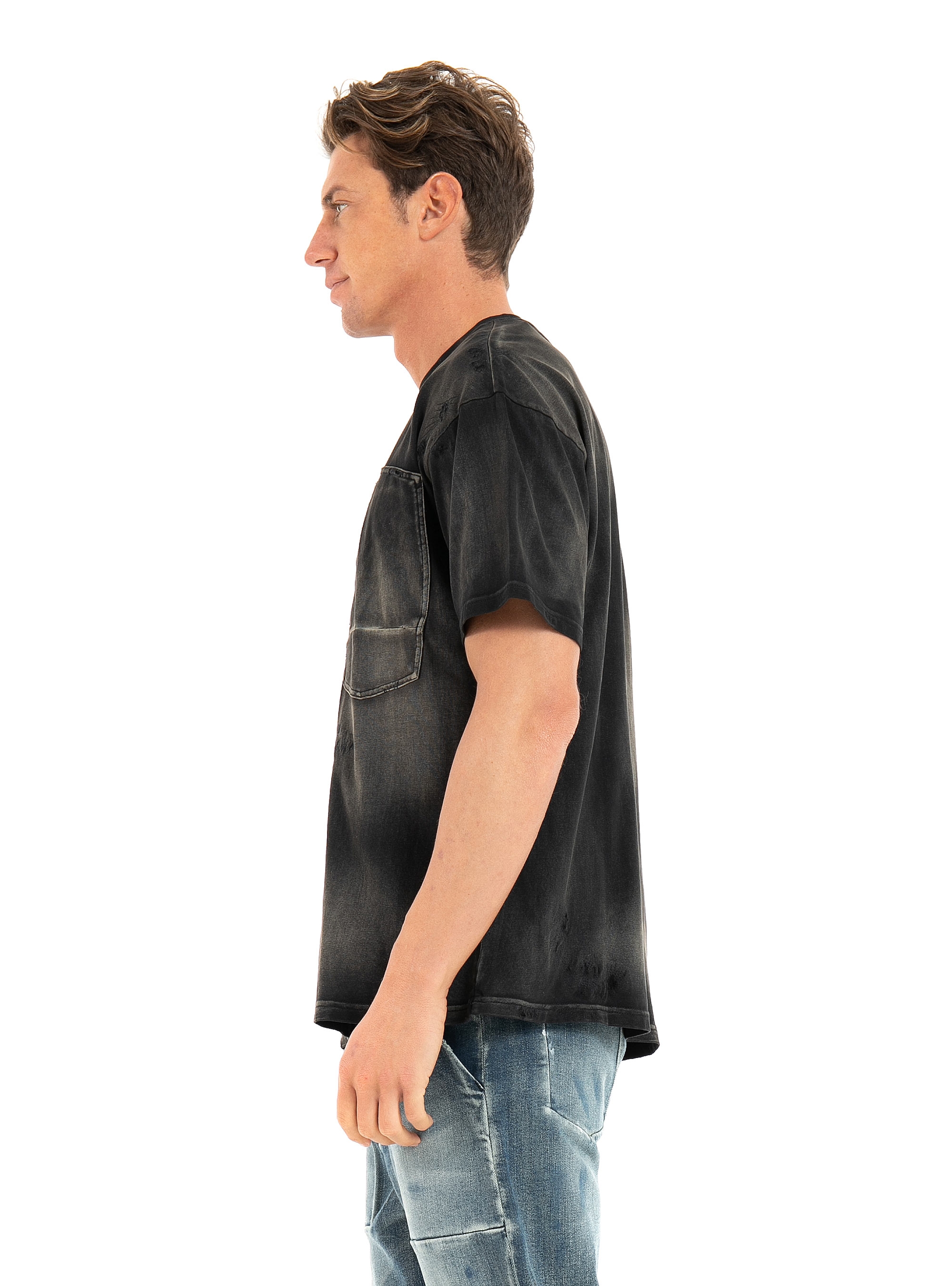 Denham T-Shirt E-Ridge-Black