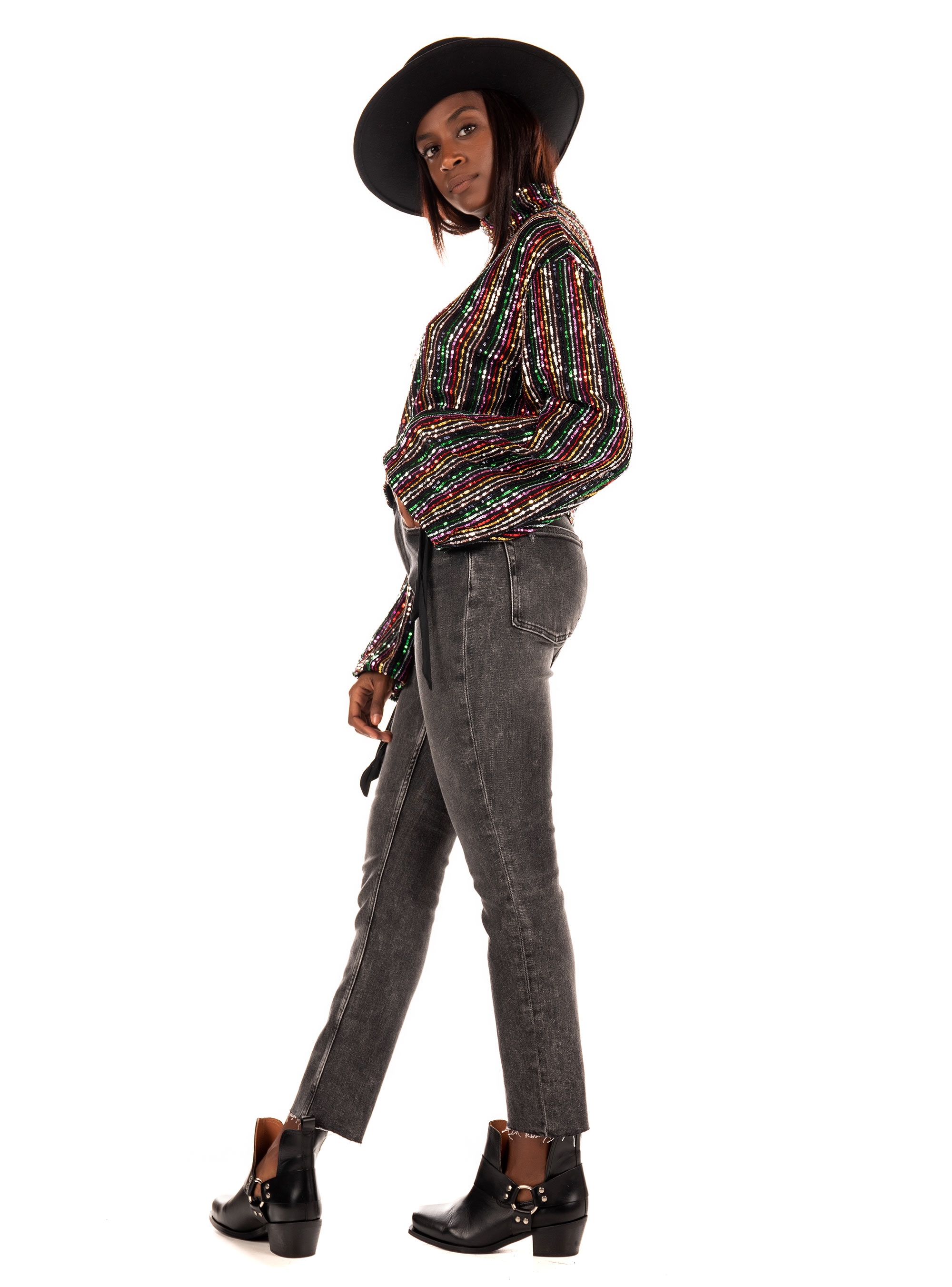 Free People Top-Multi Colors