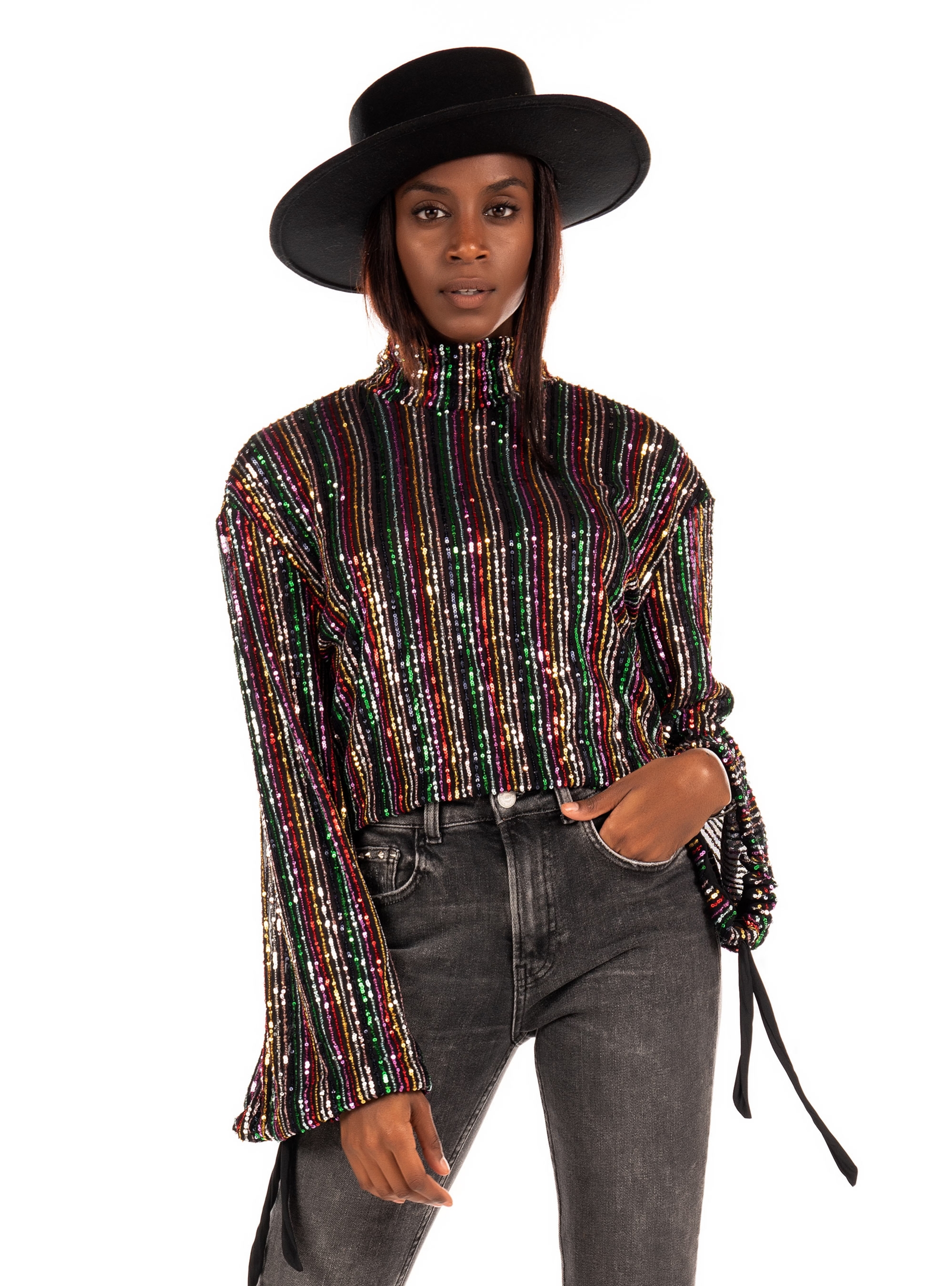 Free People Top-Multi Colors