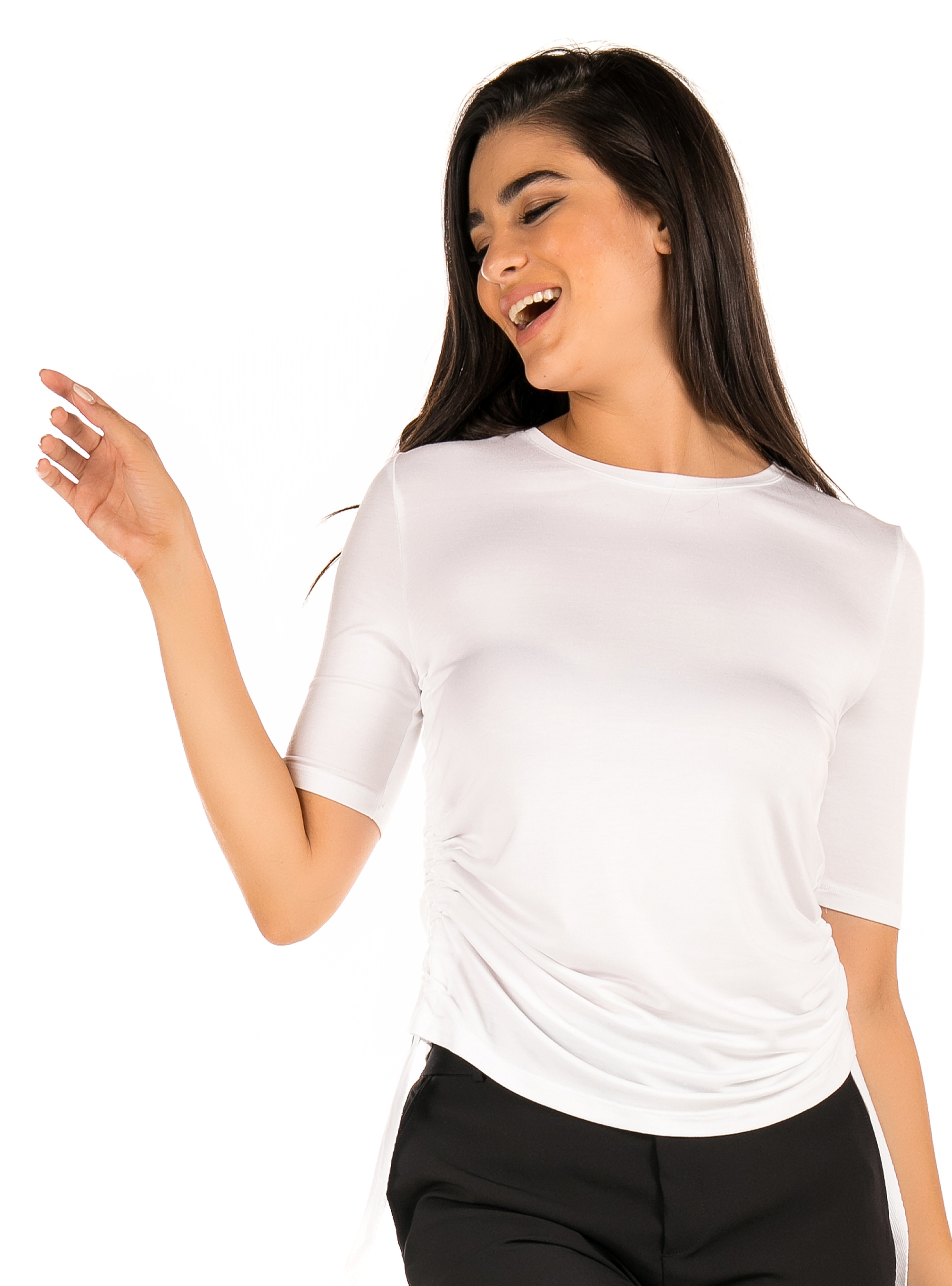 NA-KD T-Shirt-White