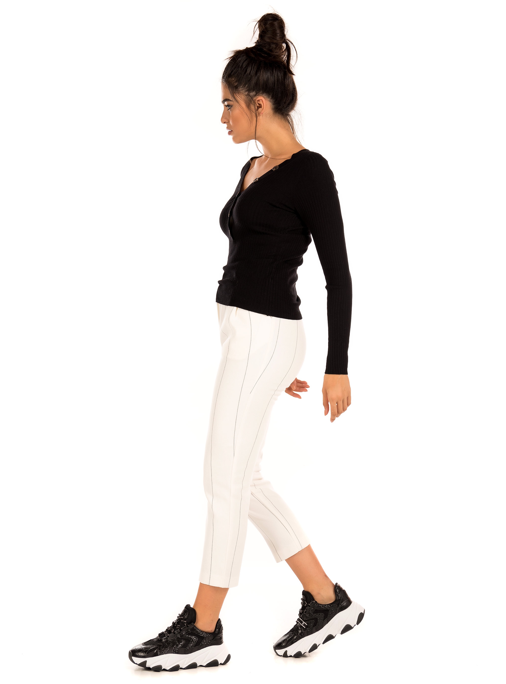The Korner Pants-White