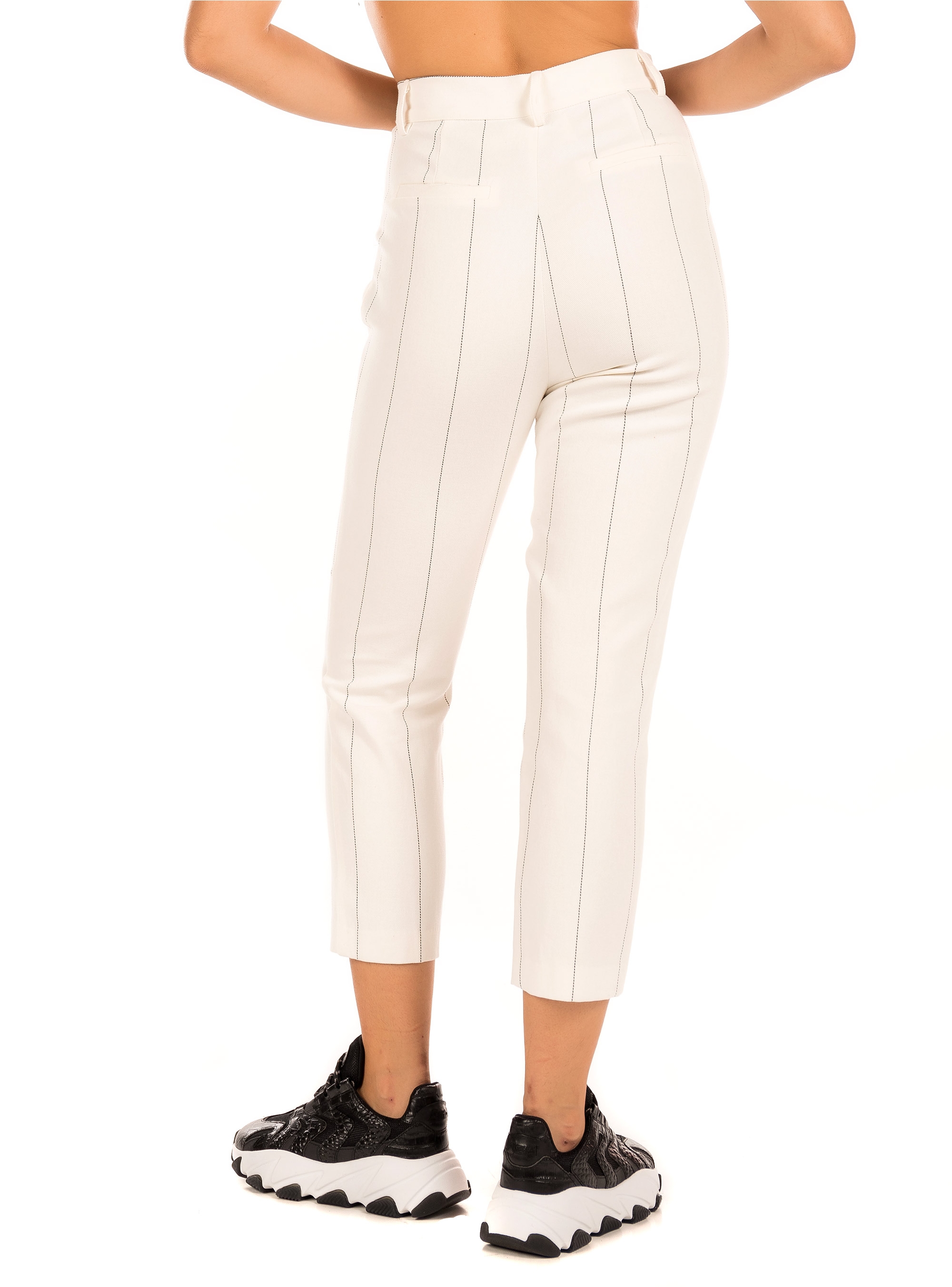 The Korner Pants-White