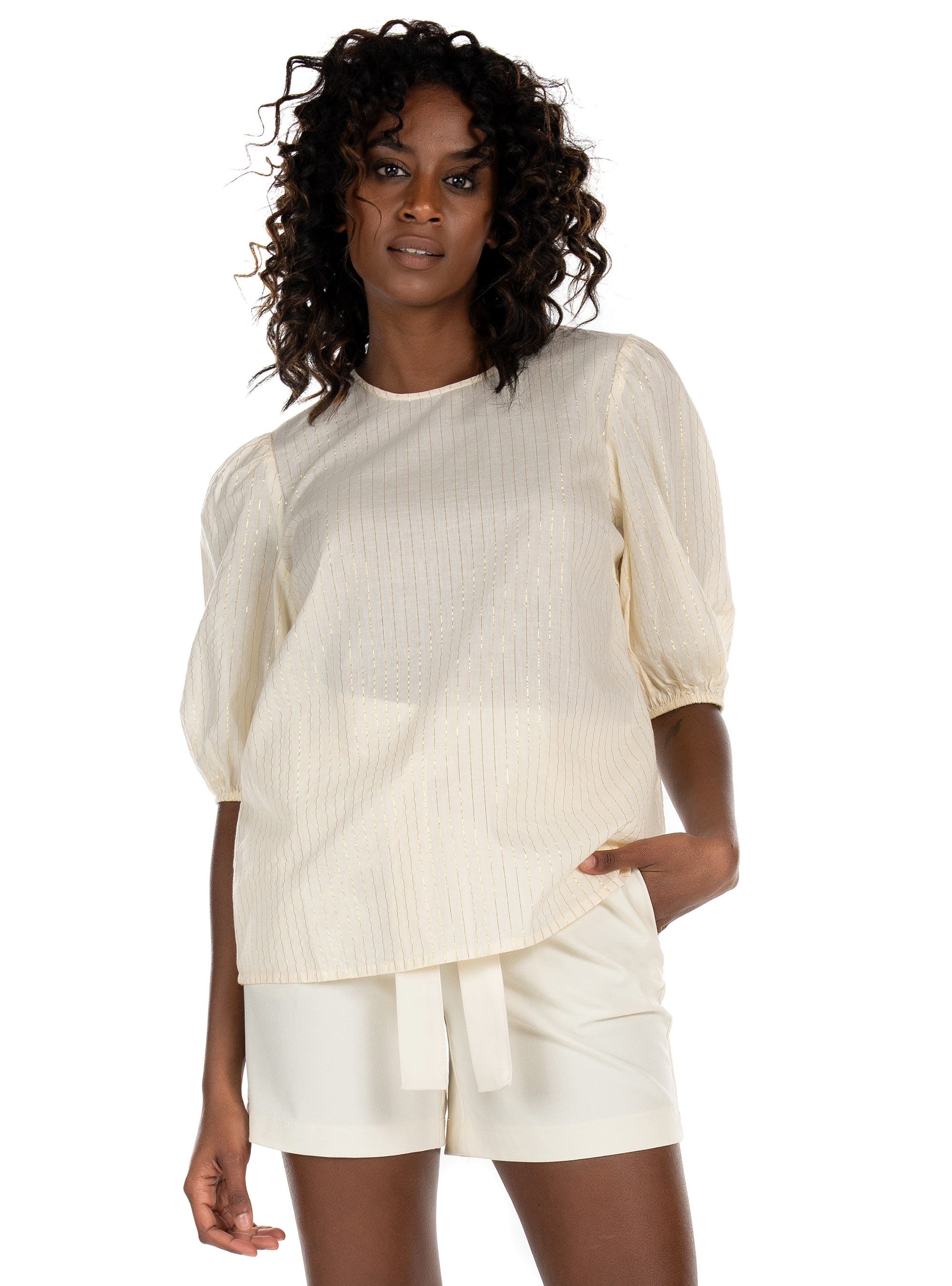 Vero Moda Top Koroni-Off White