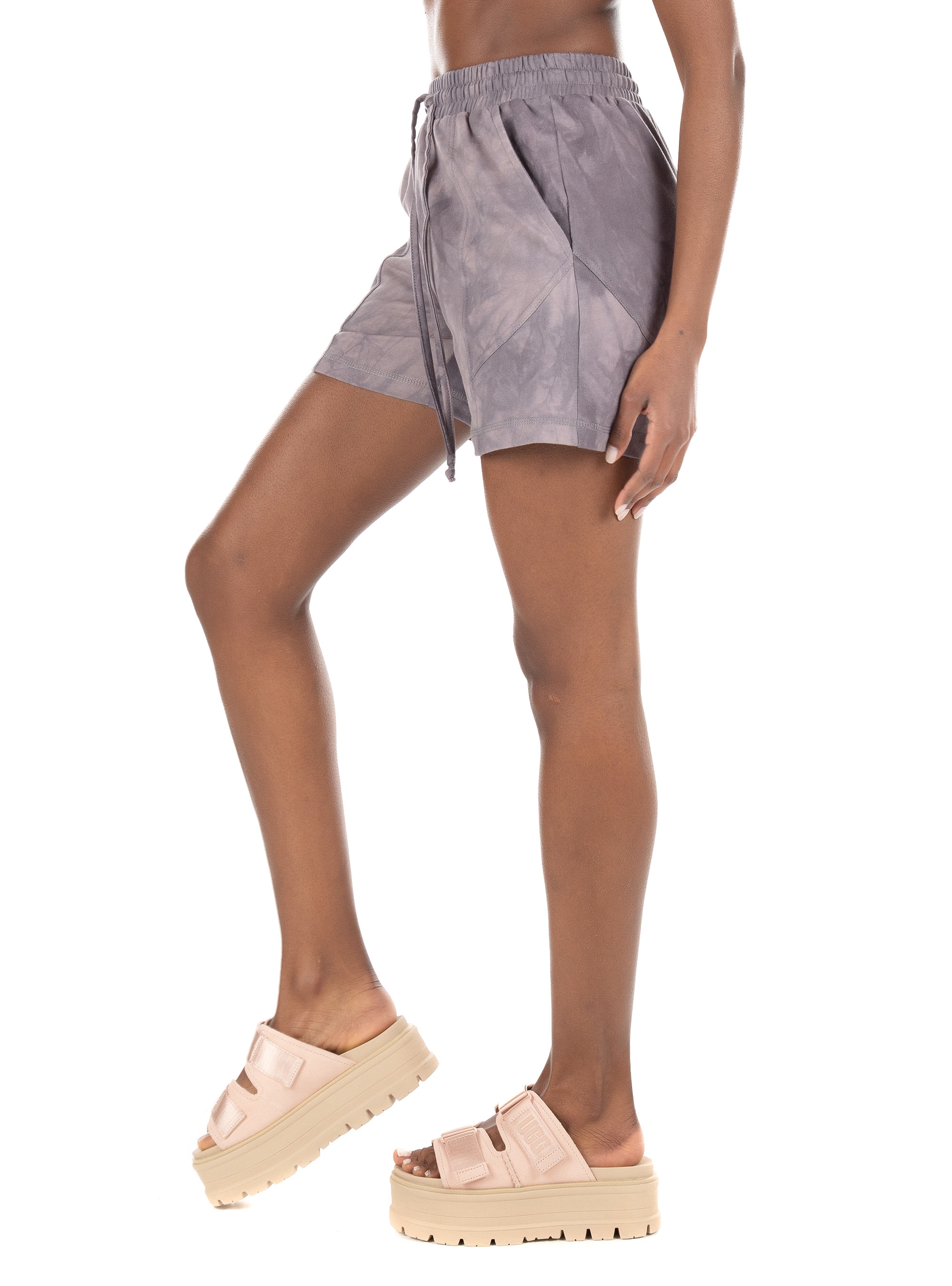 Kendall + Kylie Shorts-Grey