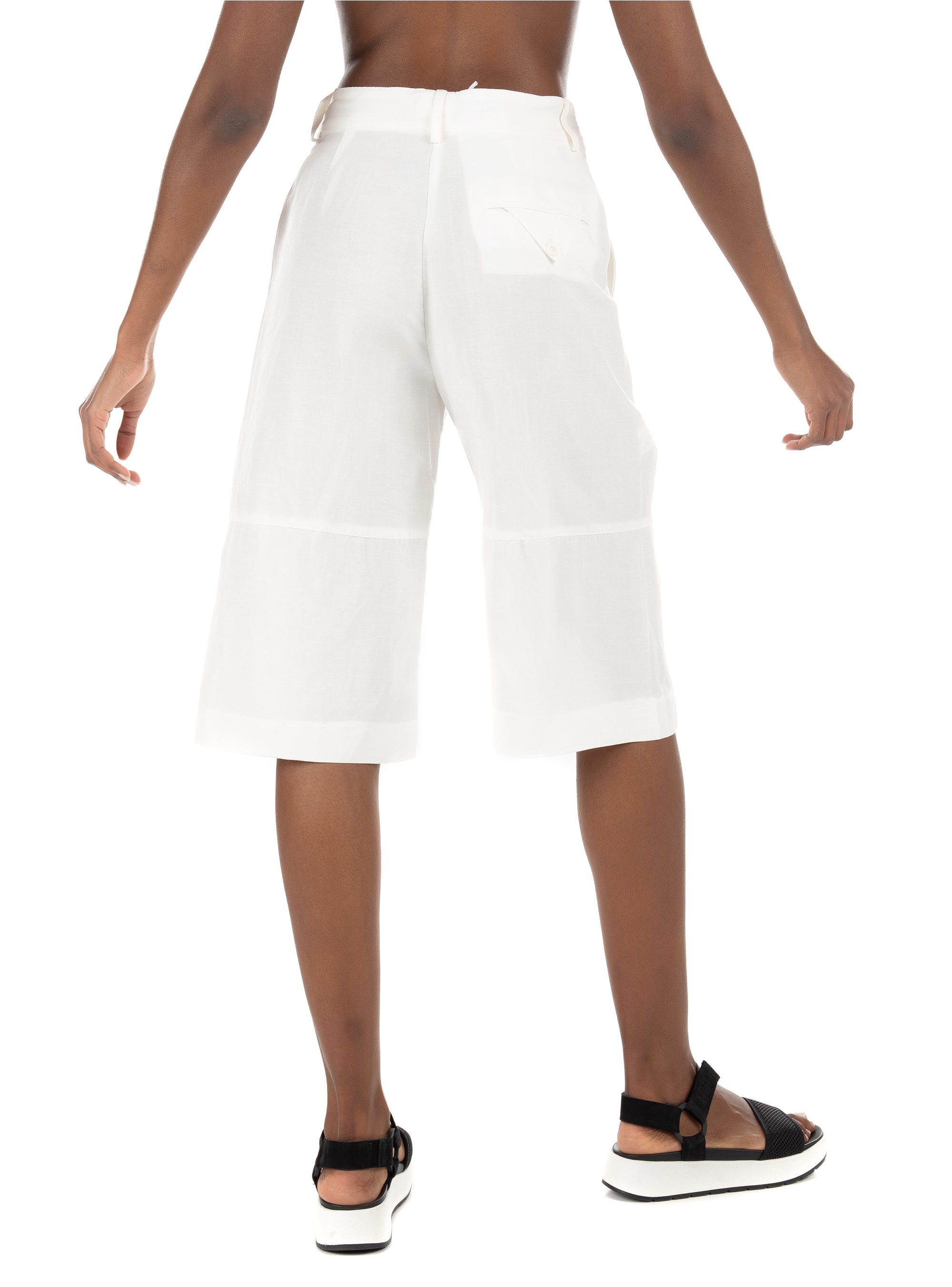 Black & Black Shorts-Off White