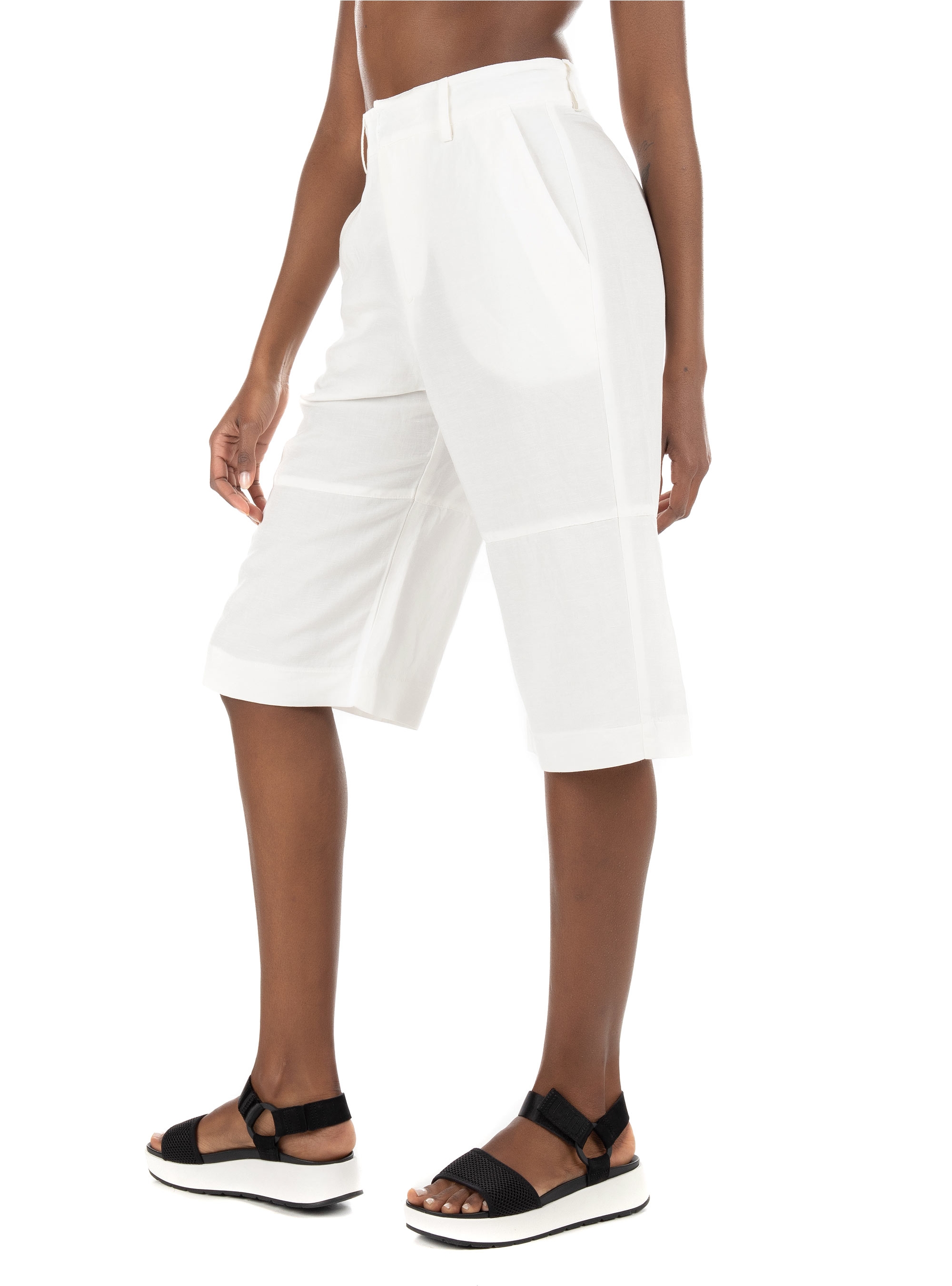 Black & Black Shorts-Off White