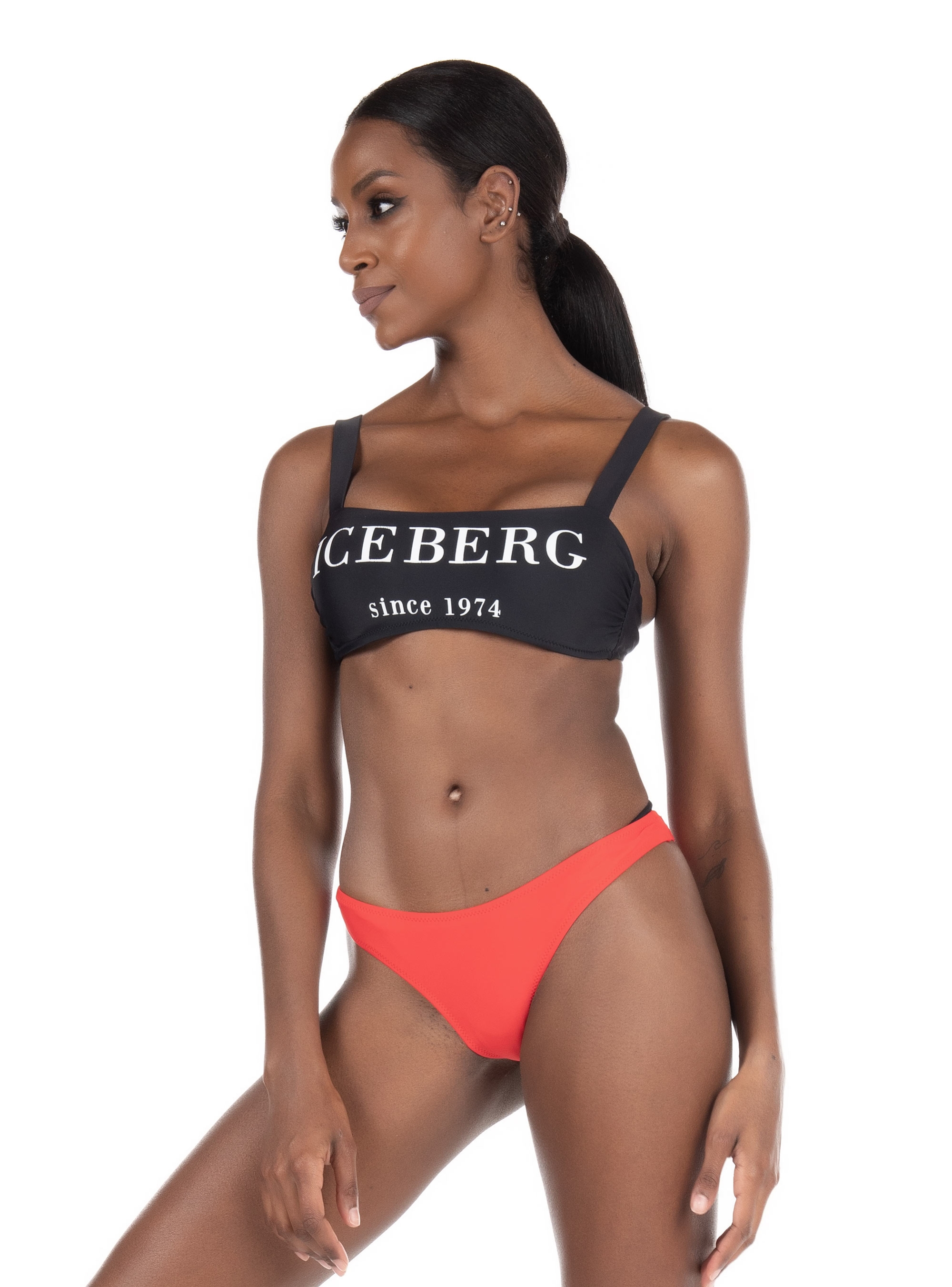 Iceberg Bikini Bottom-Red