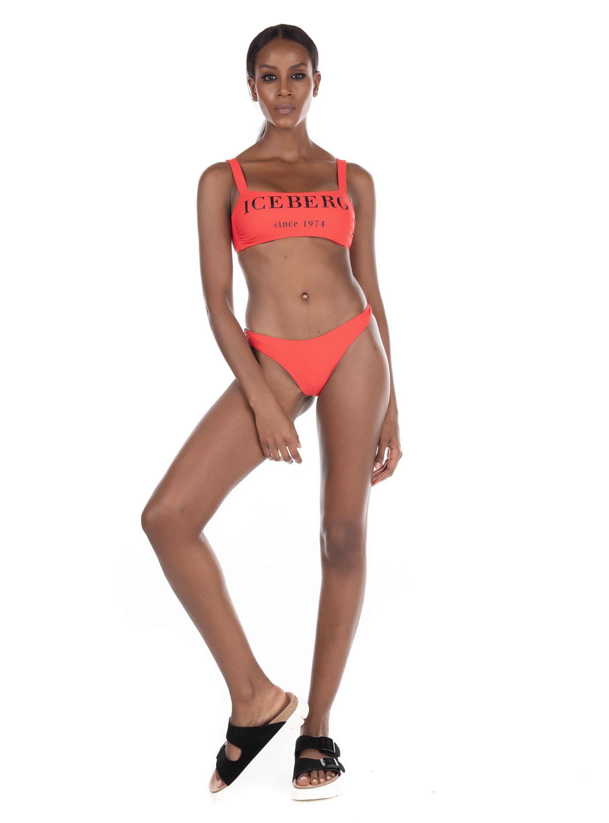 Iceberg Bikini Bottom-Red