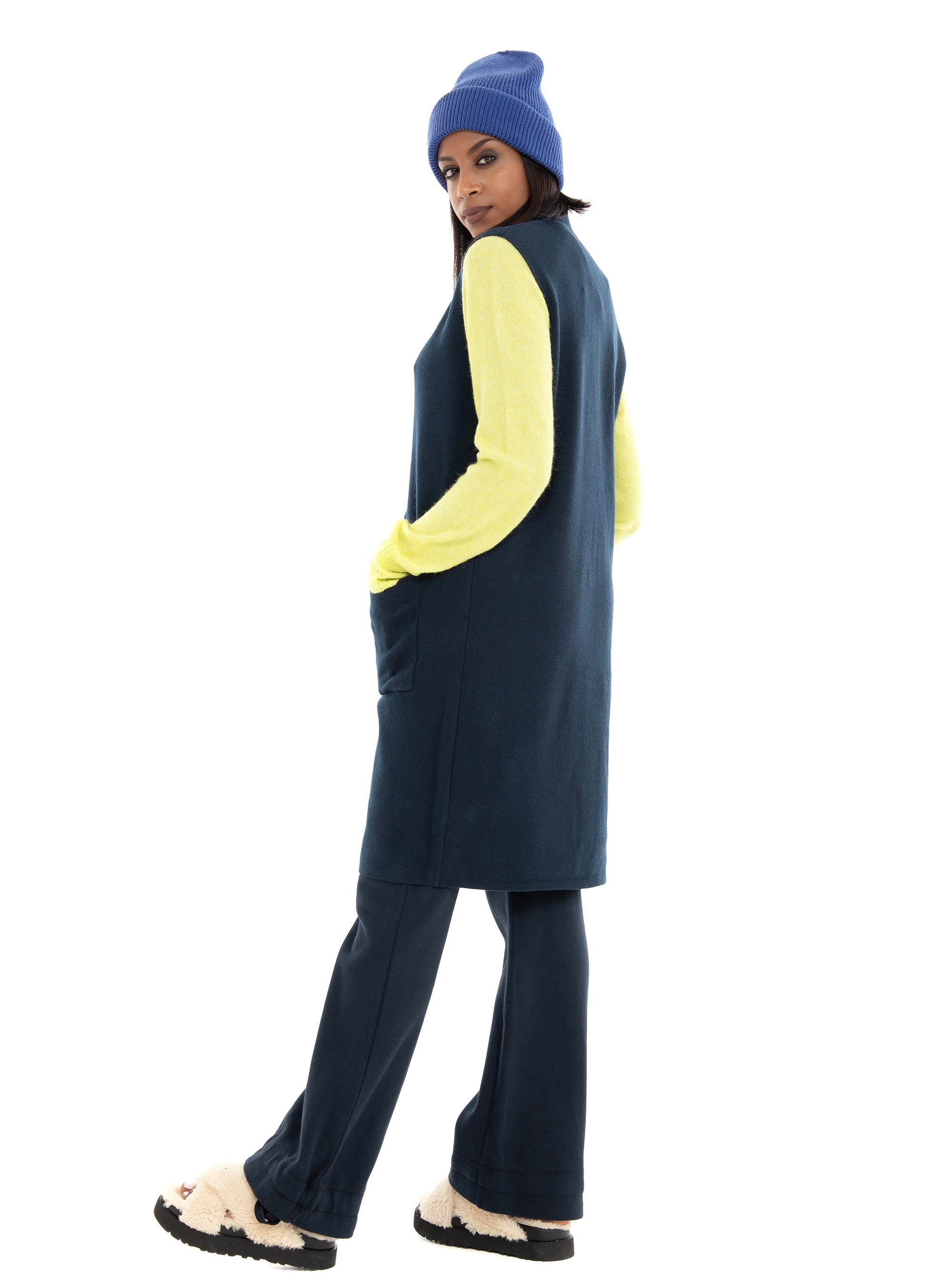 Ichi Knit Malis-Blue