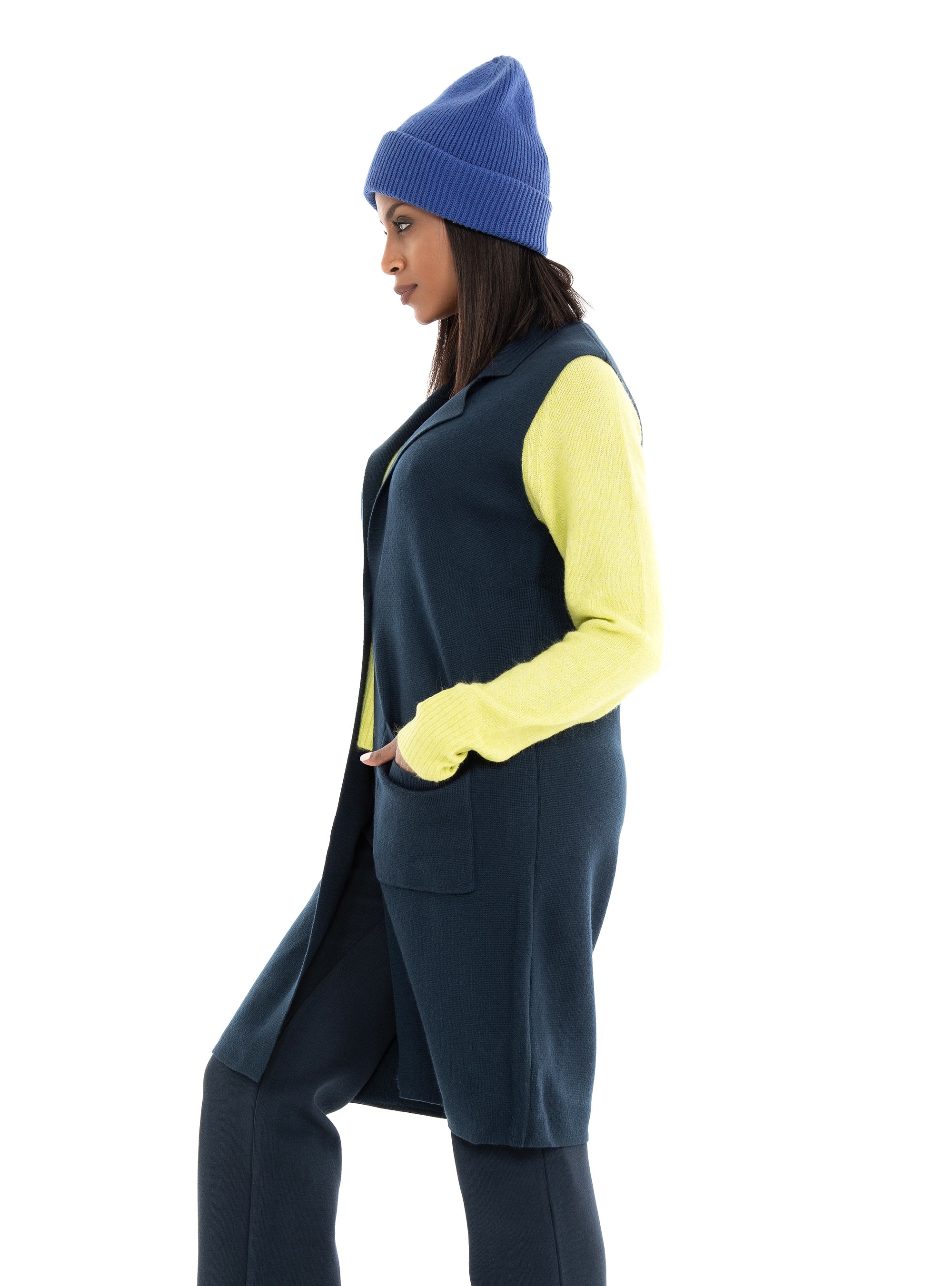 Ichi Knit Malis-Blue