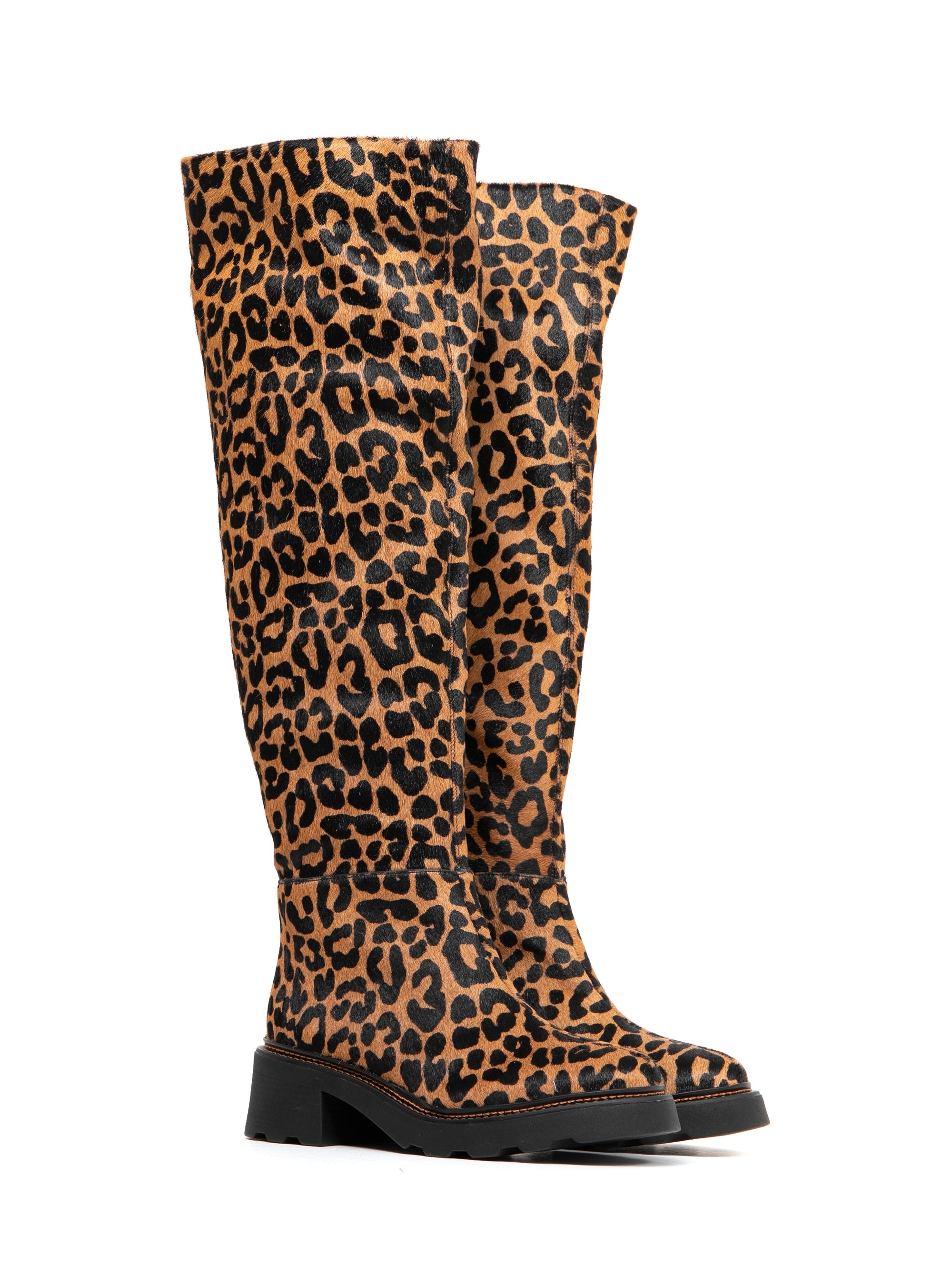 Carrano Boots-Animal Print