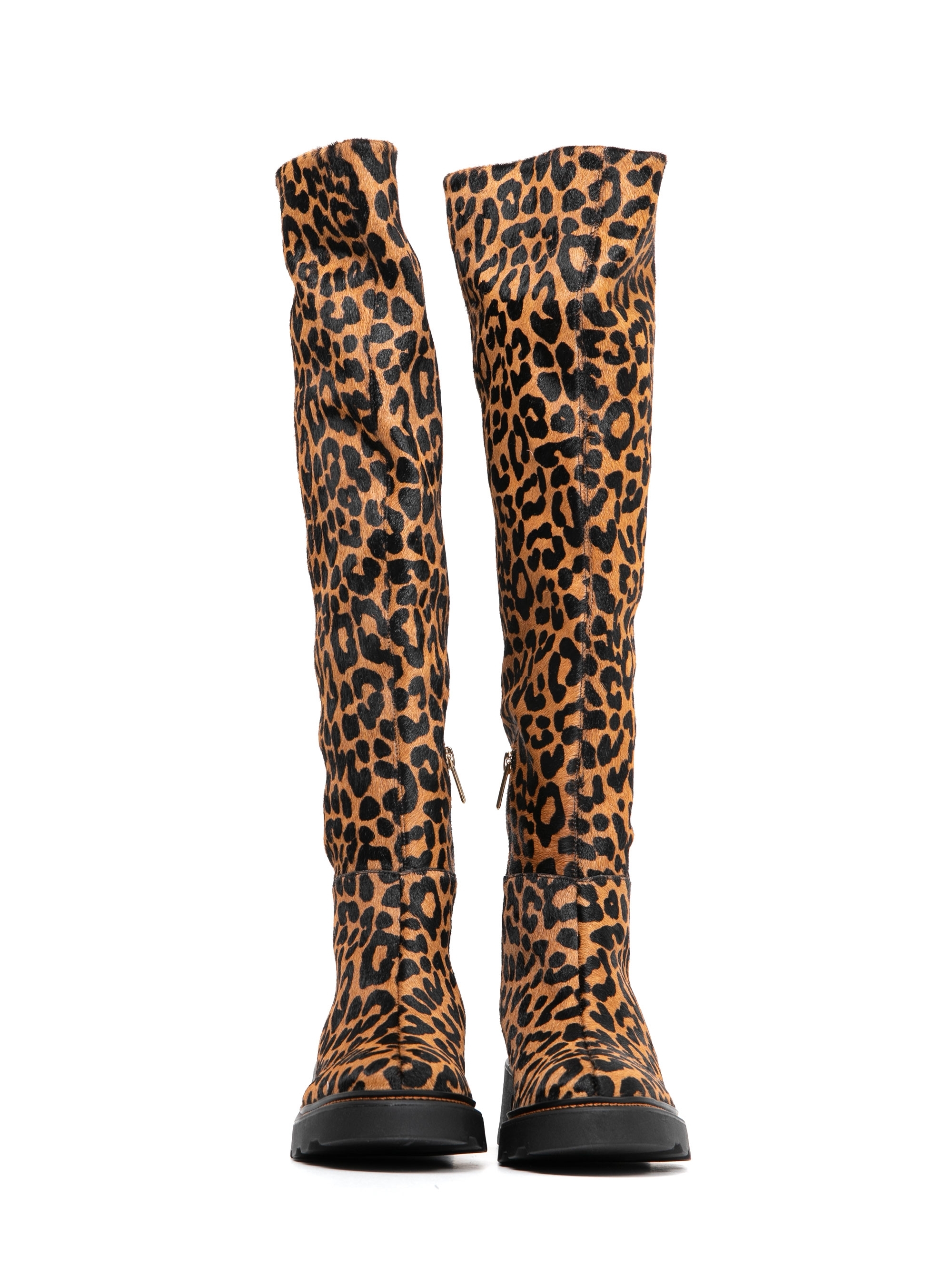 Carrano Boots-Animal Print