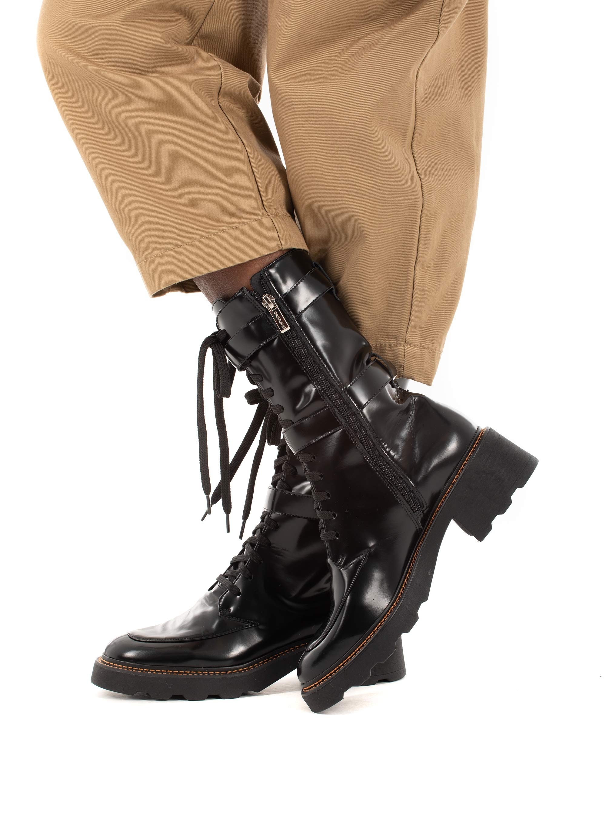 Carrano Ankle Boots-Black