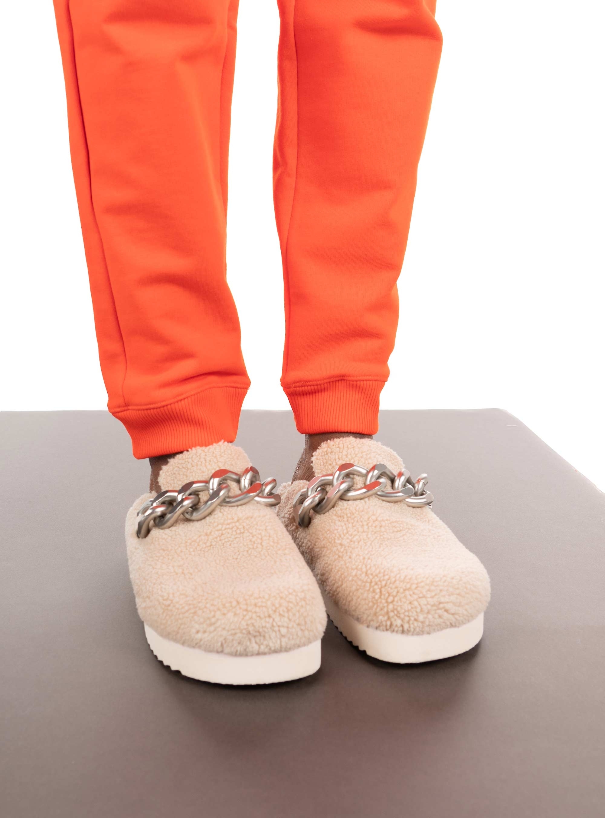 Ash Slippers Ghost Fur-Off White