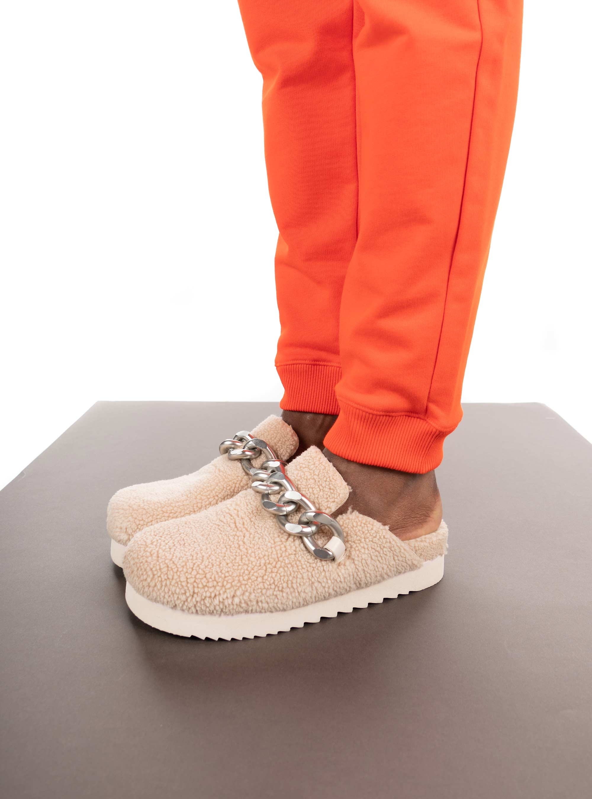 Ash Slippers Ghost Fur-Off White