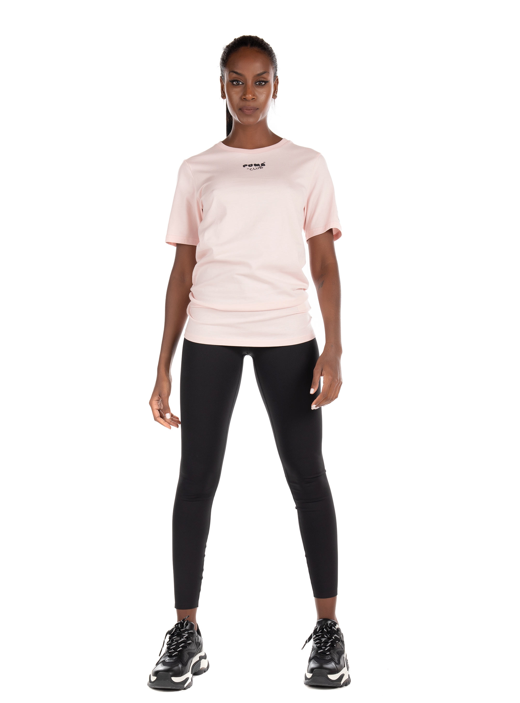 Puma Graphic  T-Shirt Club-Pink