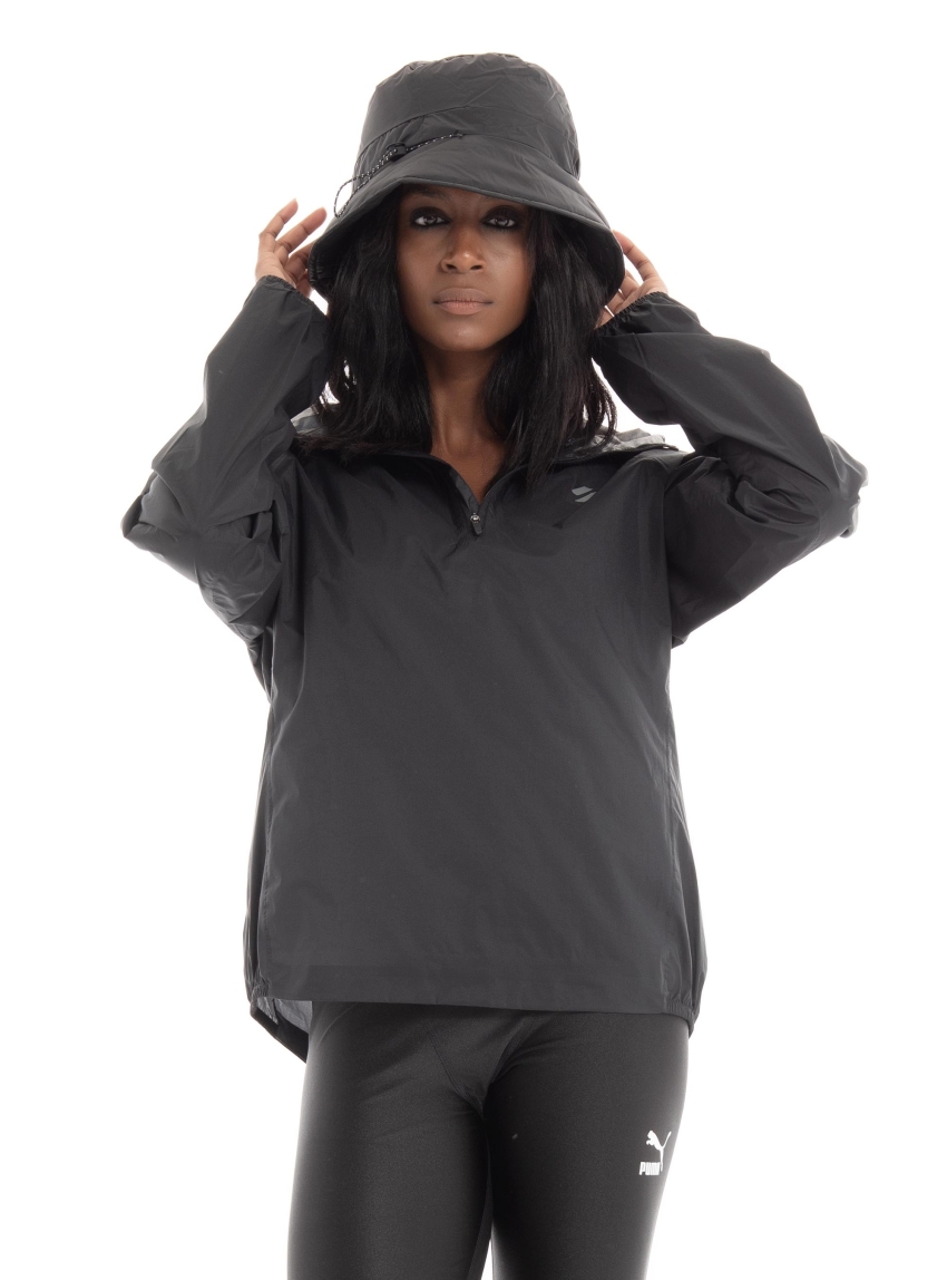 Superdry Run Lightweight Waterproof Shell Jacket - Black