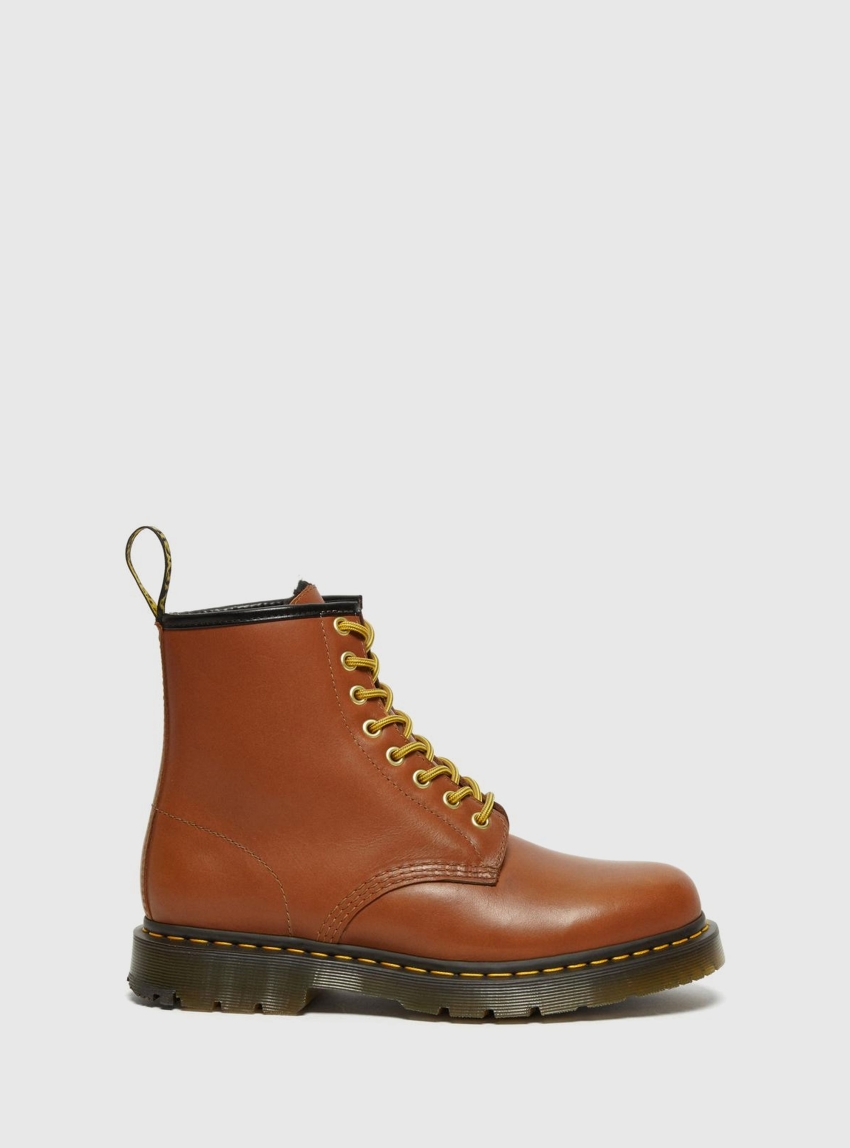 Dr Martens 1460 Wintergrip Blizzard WP Leather 8 Eye Ankle Boots  - Camel