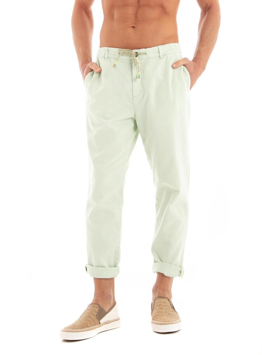 Scotch & Soda The Drift Garment-Dyed Jogger Pants - Mint
