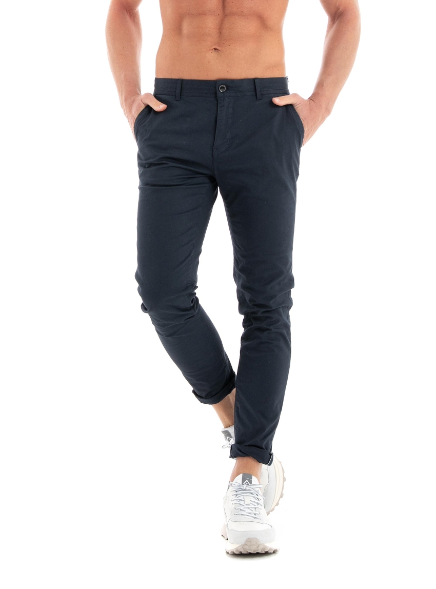Scotch & Soda Mott- Super Slim Fit Chino Pants - Navy