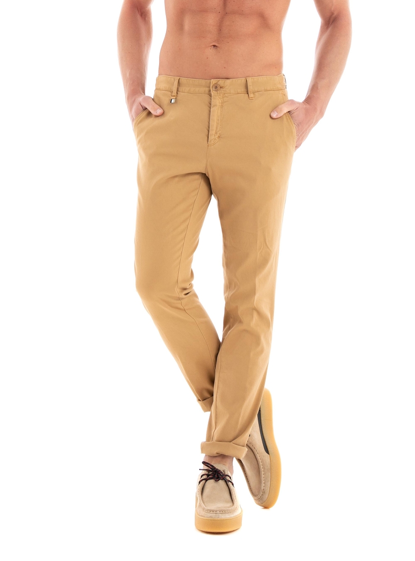 BOSS Slim Fit Trousers C-Genius-D-232F - Beige