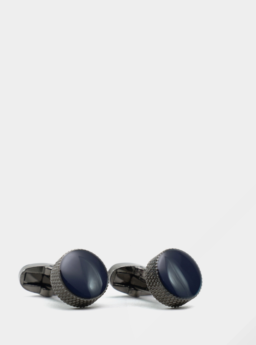 Stefano Mario Cufflinks - Dark Blue