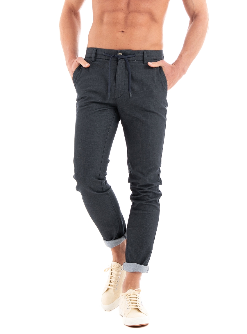 Jack & Jones Marco Summer Structure Chino Pants - Navy