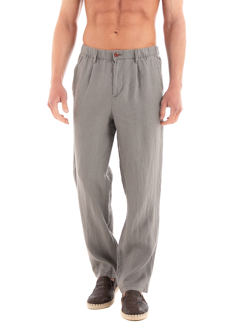Jack & Jones Karl Matsson Linen Pants - Light Brown