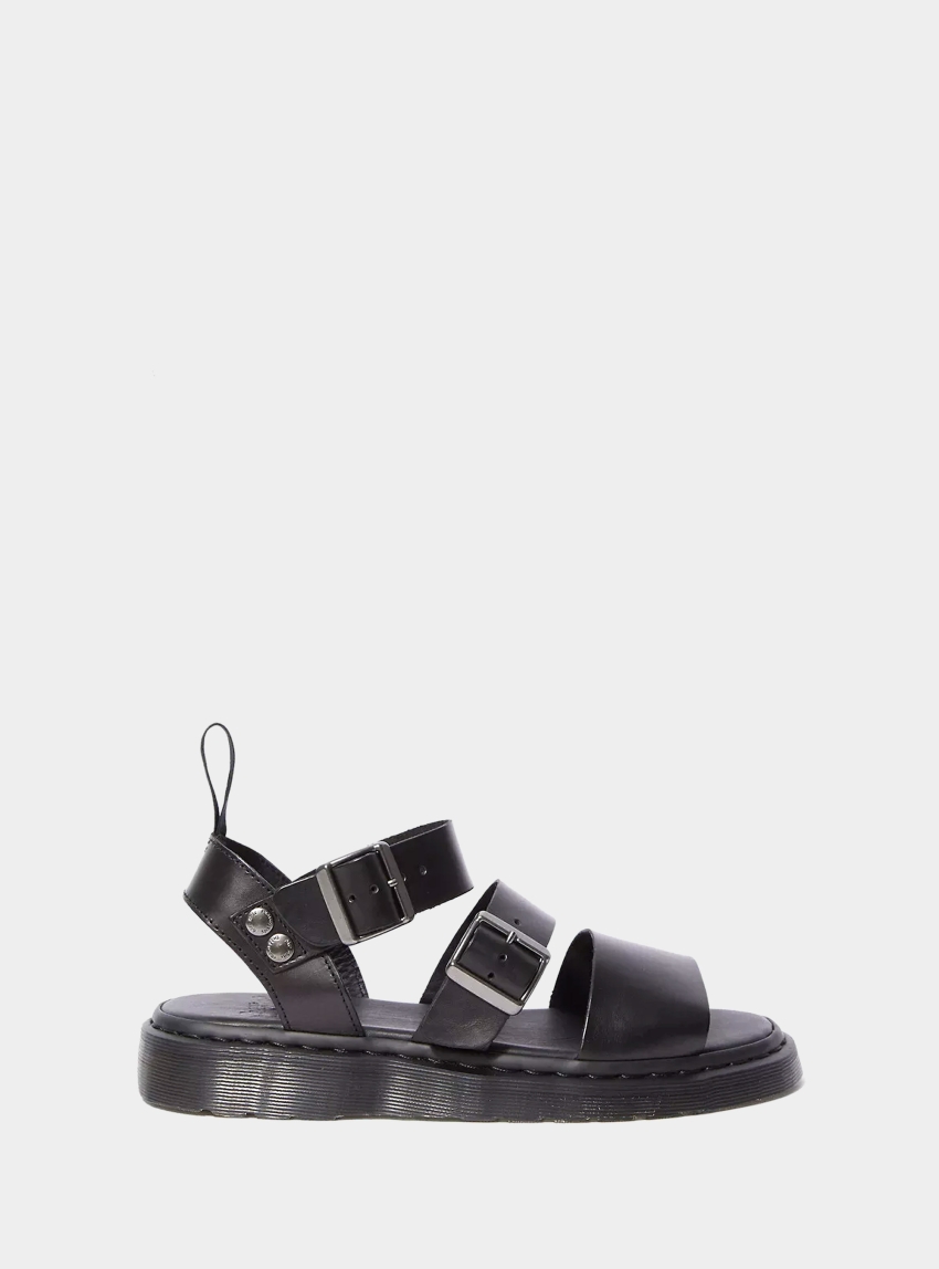 Dr Martens Gryphon Brando Strap Sandals - Black