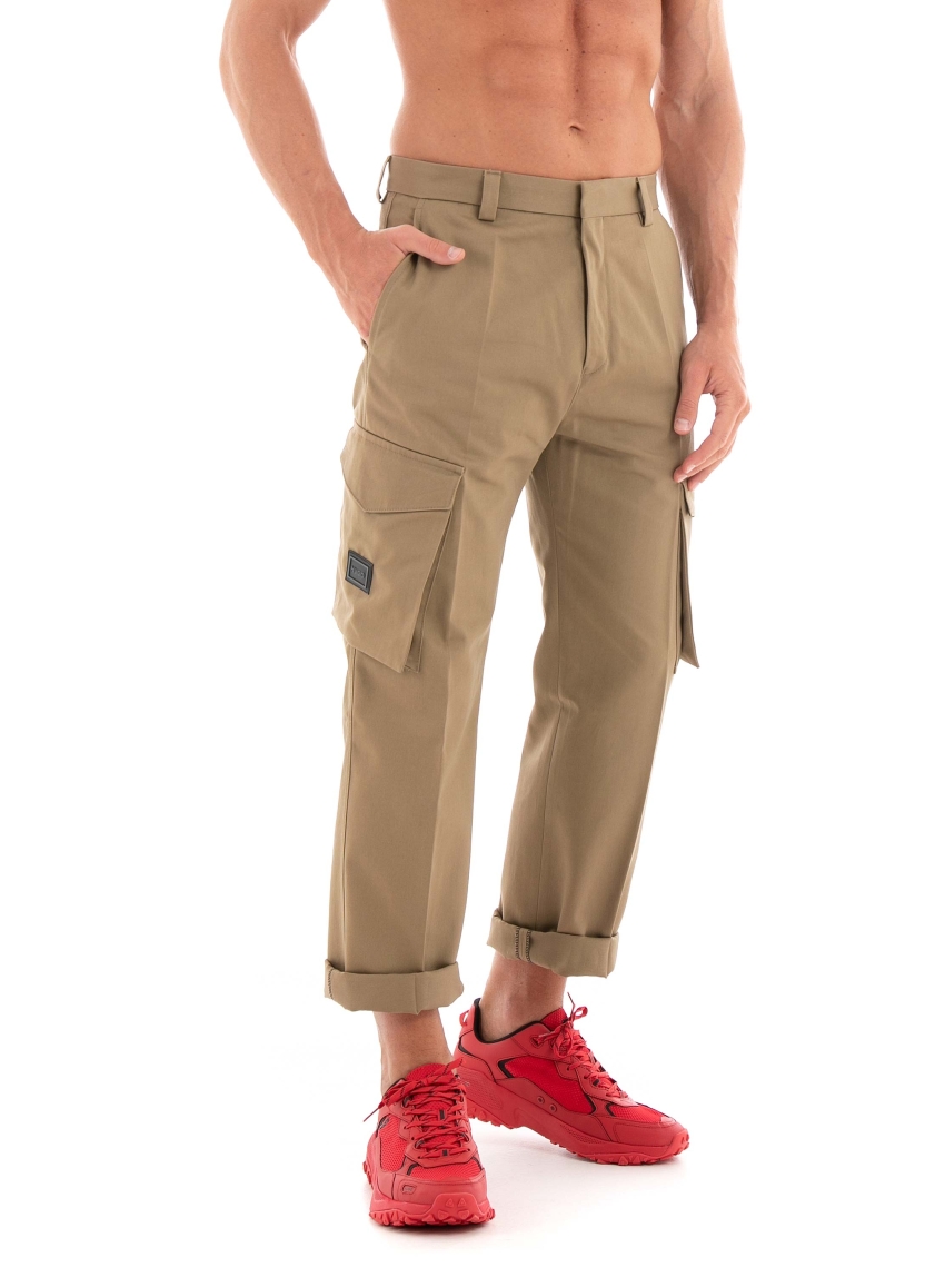 HUGO Cargo Pants Falko233F1 - Beige