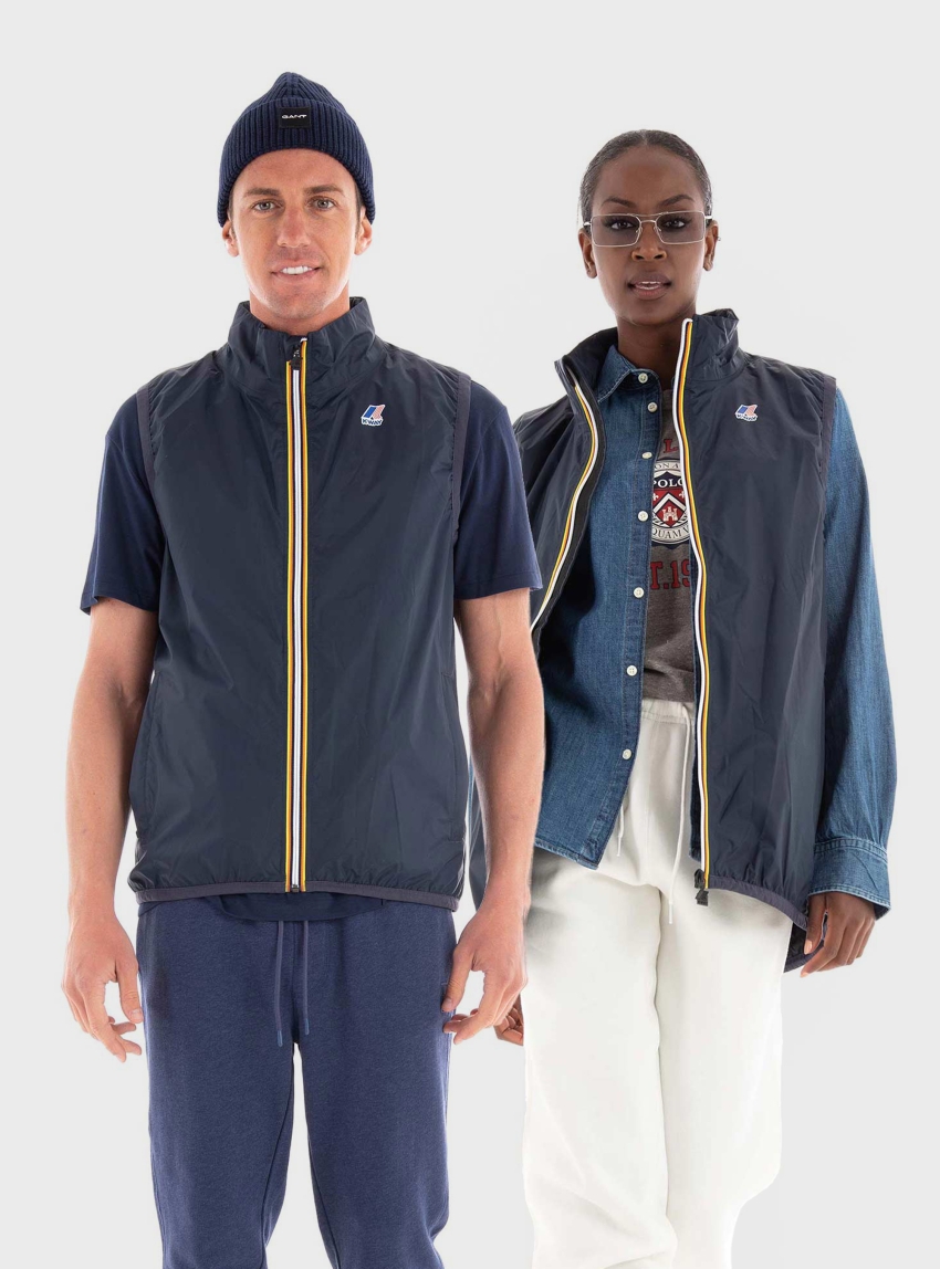 K-Way Le Vrai 3.0 Rouland Warm Vest - Dark Blue