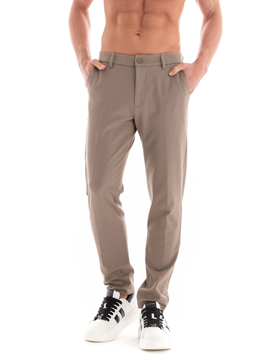 Les Deux Como Reg Suit Pants  - Grey