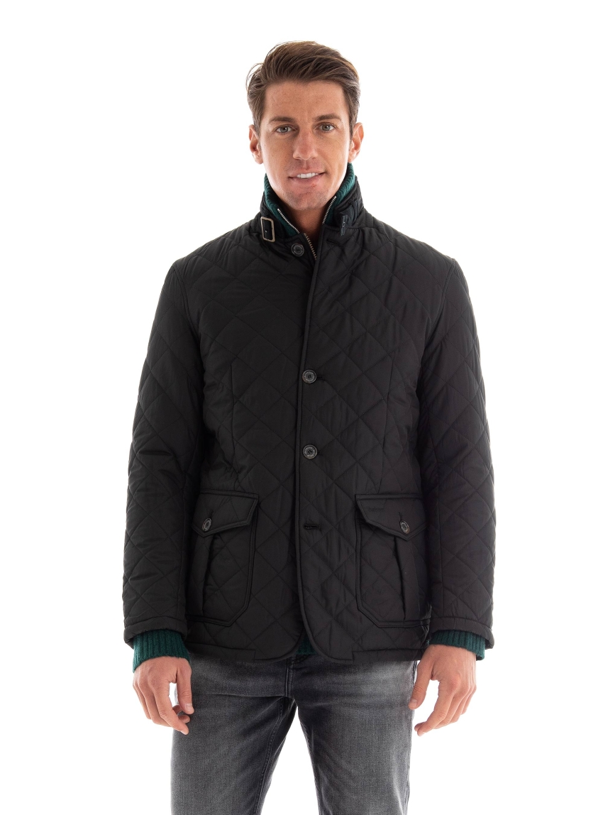 Barbour Quilted Lutz Jacket - Black
