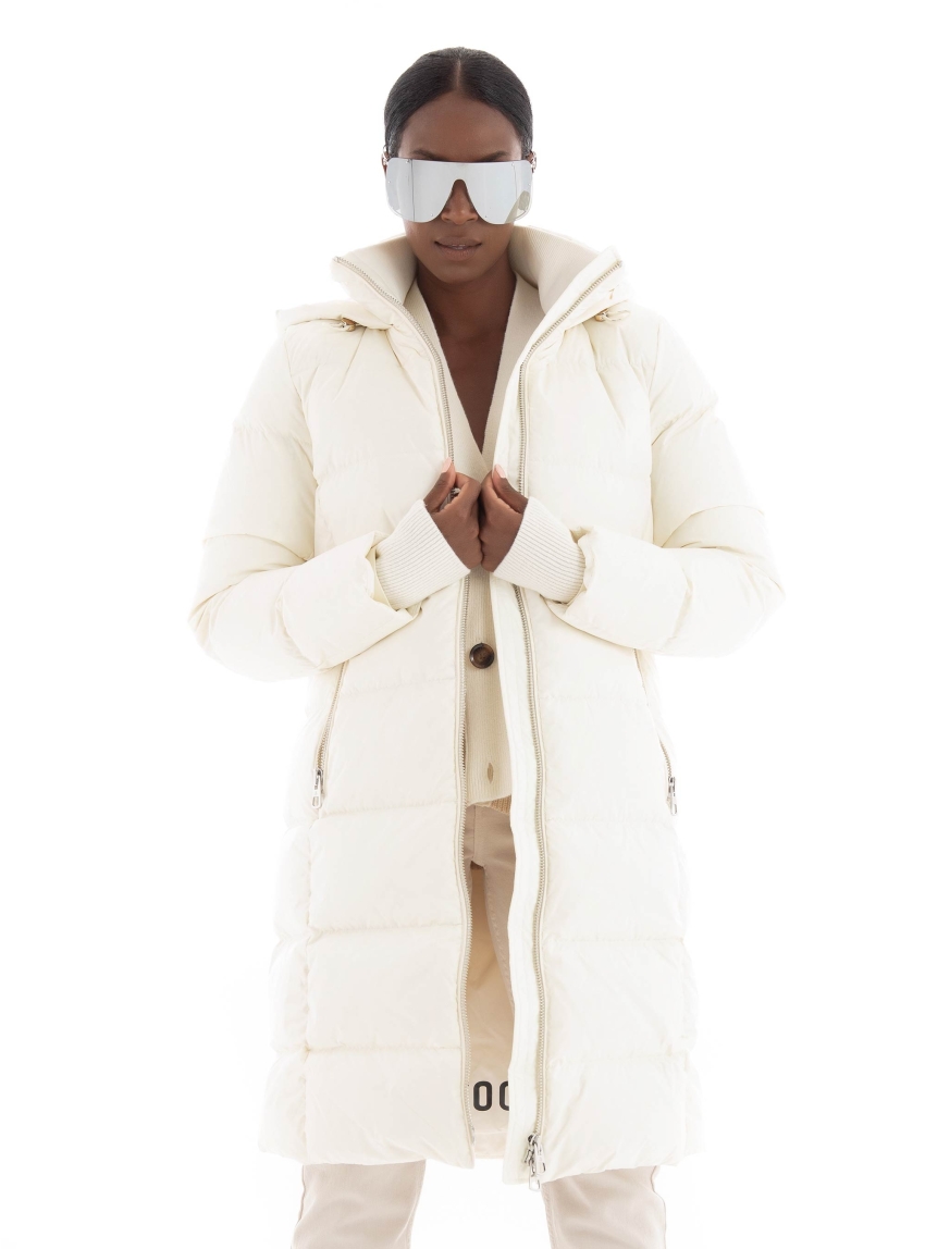 Marc O Polo Hoodie Coat - Cream