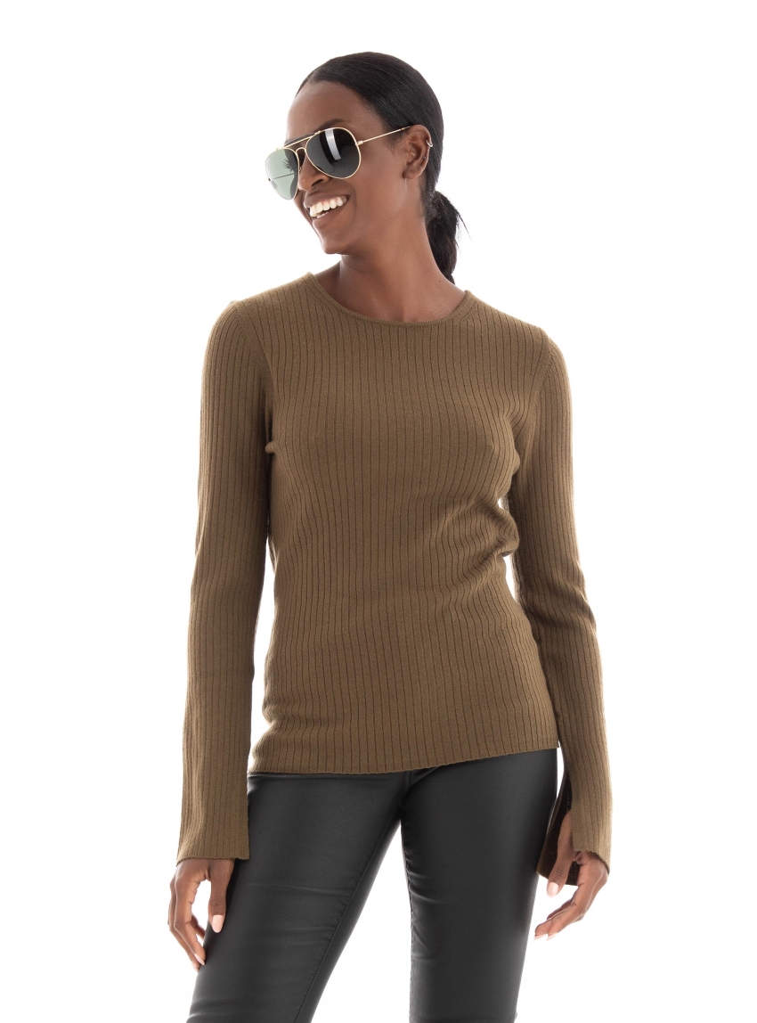 Marc O Polo Slim Fit Knit - Olive 