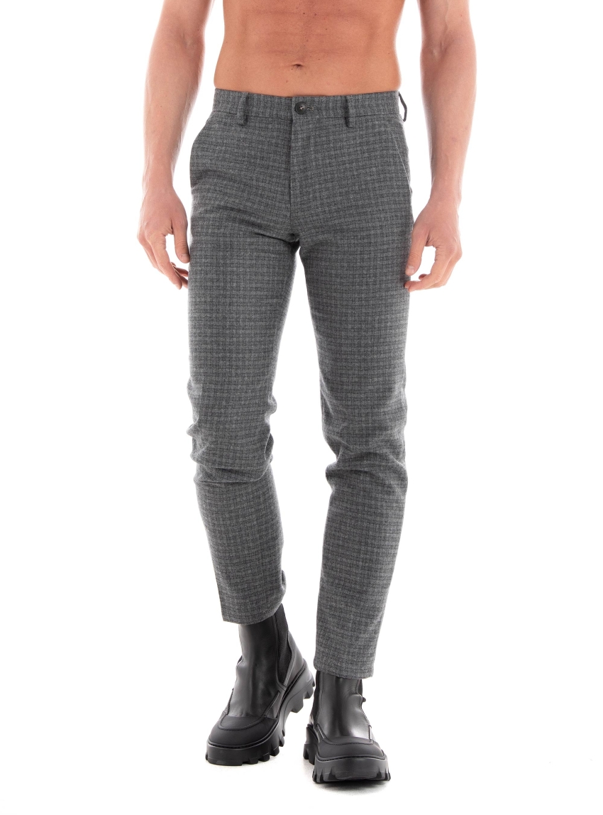 Selected Straight William Wool Dsn 196 Pants - Grey
