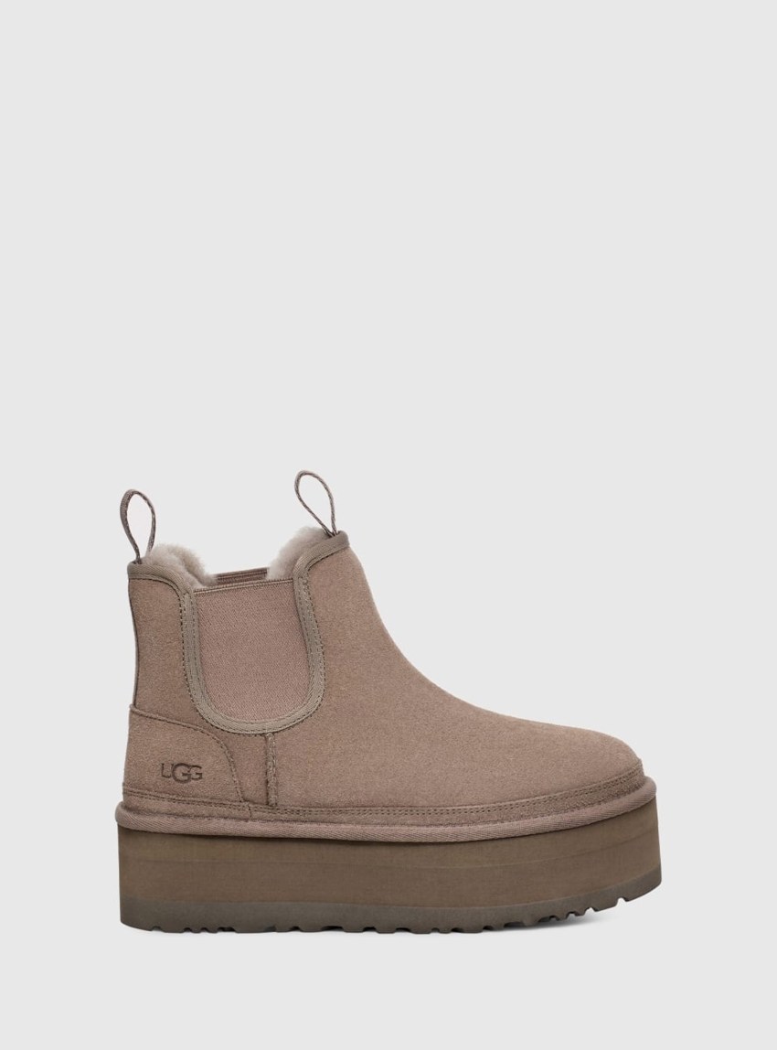 Ugg Neumel Chelsea Platforms - Smoke Plume
