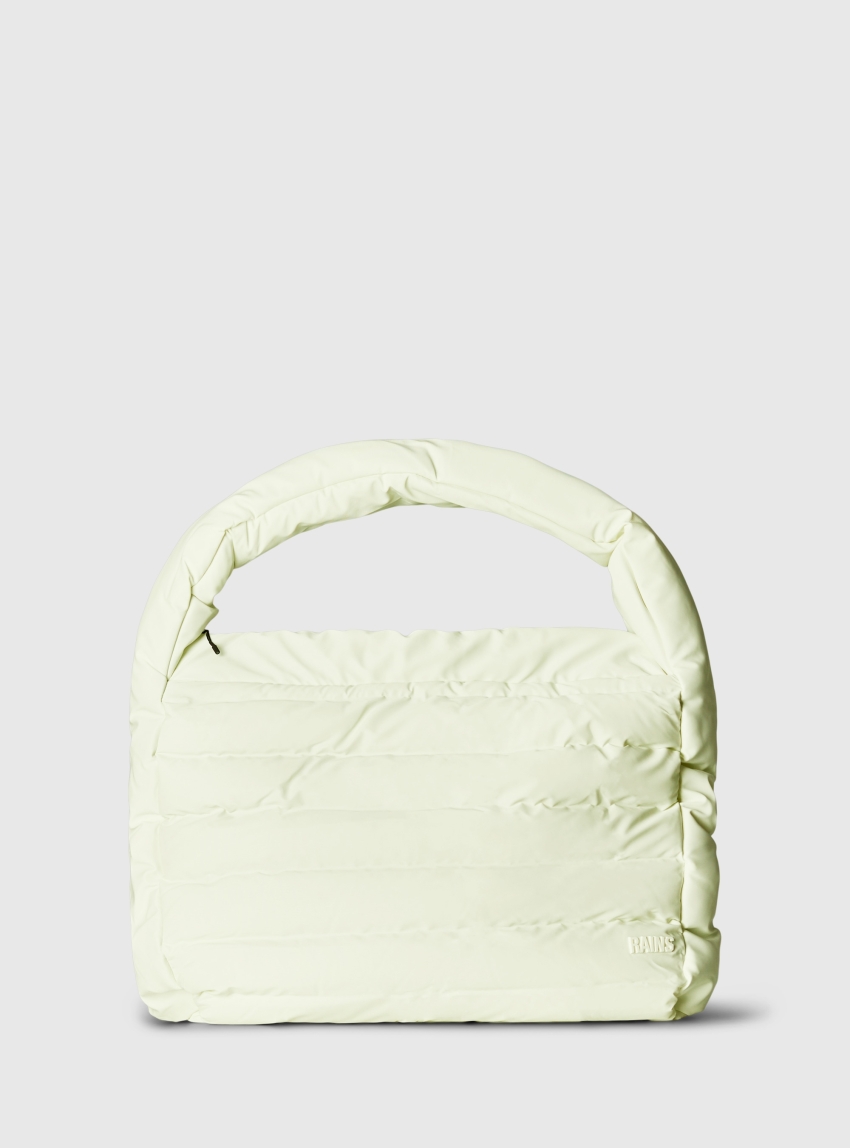 Rains Bator Puffer Tote Bag - Off White