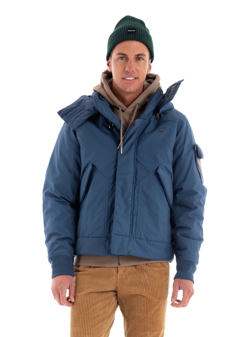 G-Star Flight Bomber Puffer Jacket - Blue