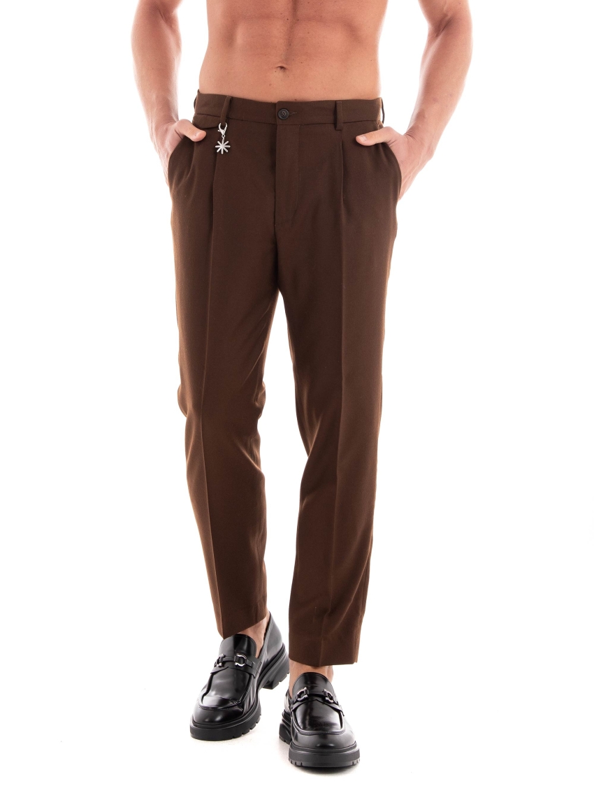 Manuel Ritz Pants - Dark Brown