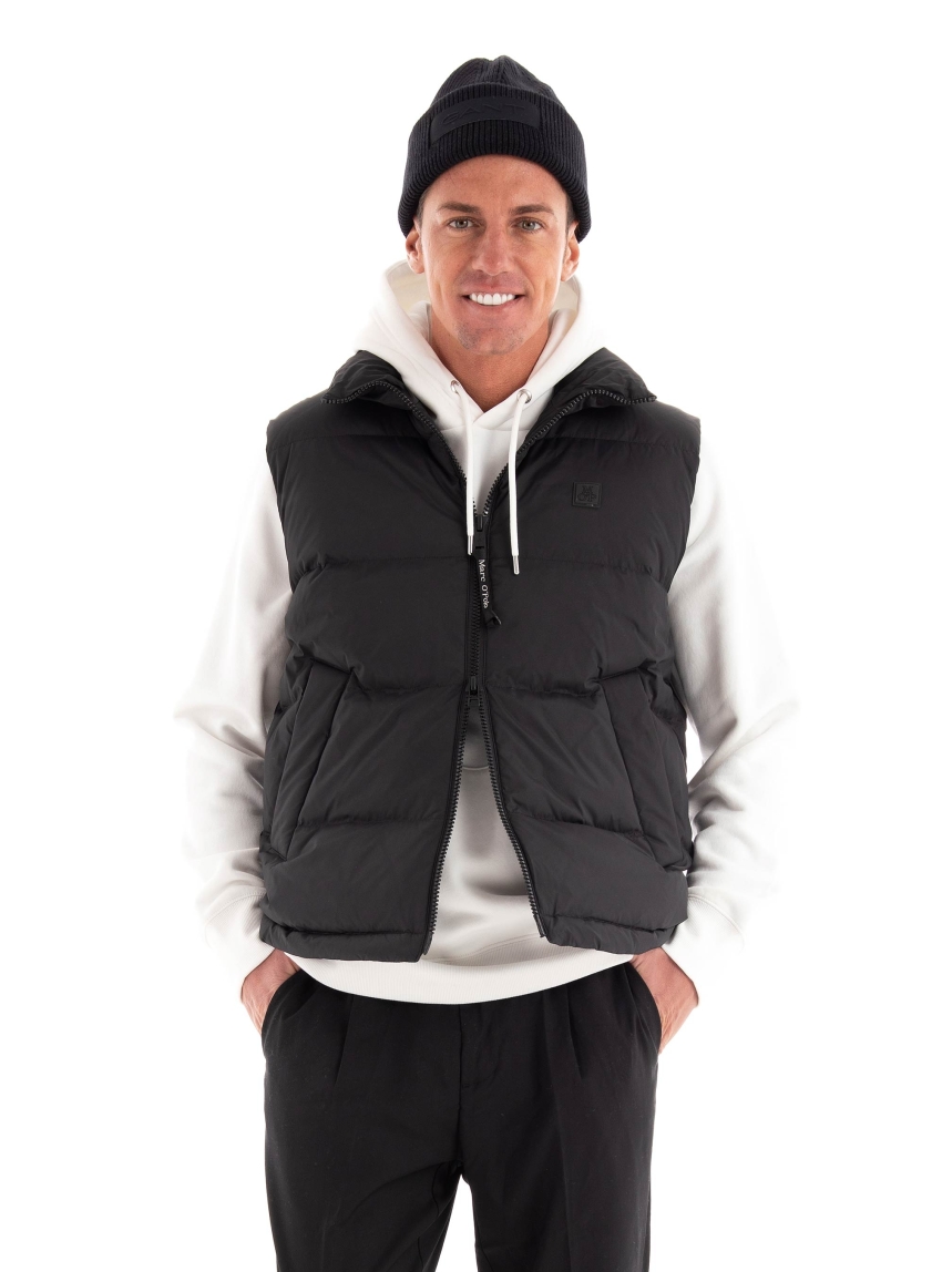 Marc O Polo Down Waistcoat - Black