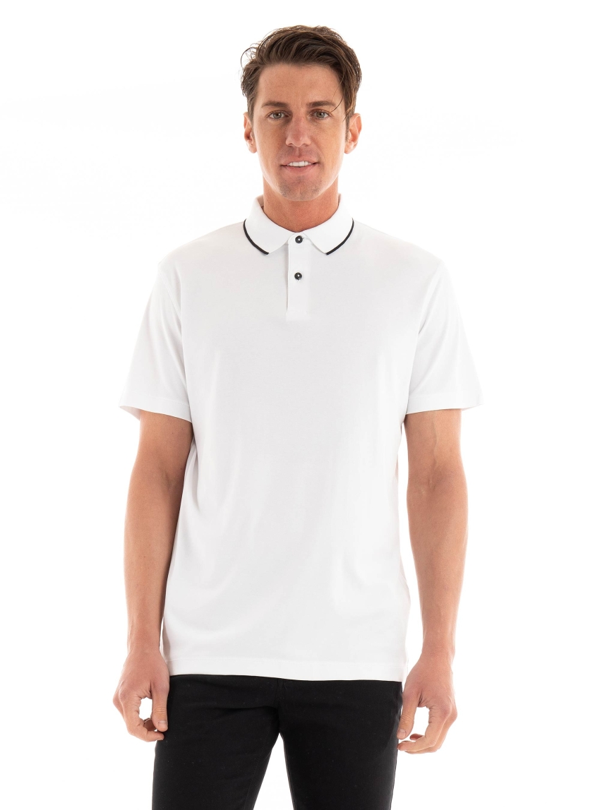Selected Leroy Polo Shirt - White